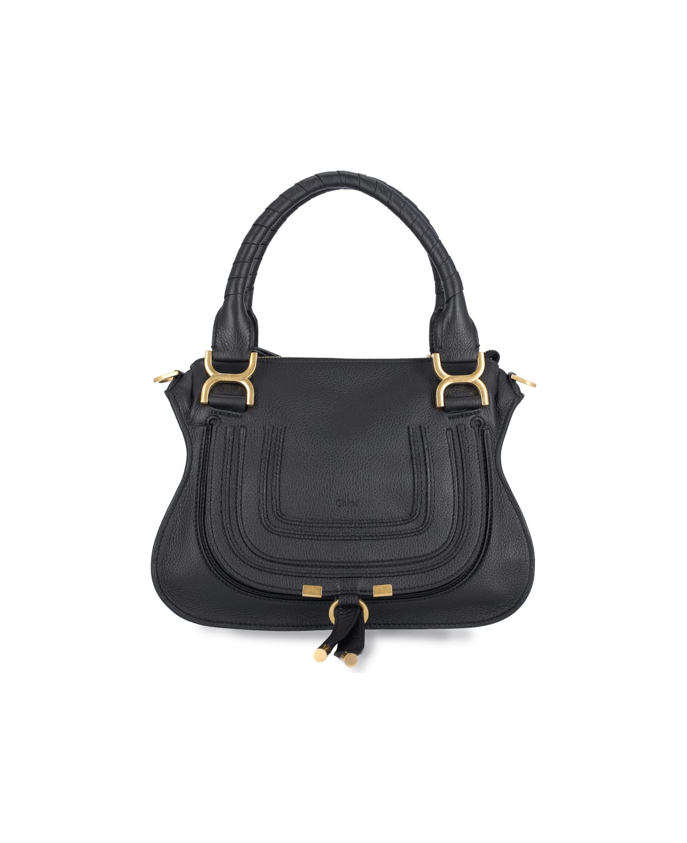 Chloé 'marcie' Small Hand Bag - Black  