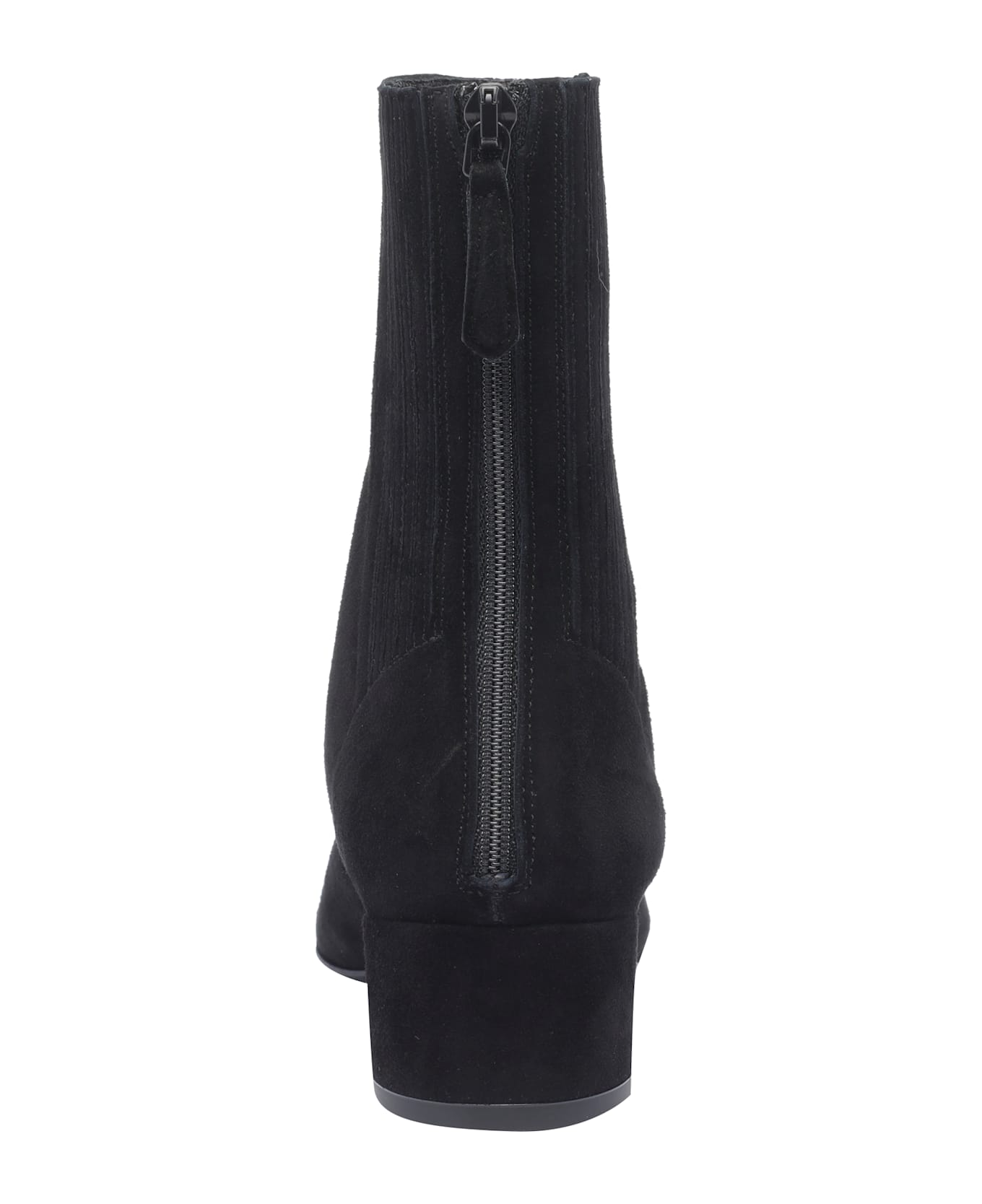 Aquazzura Saint Honore Booties - Black