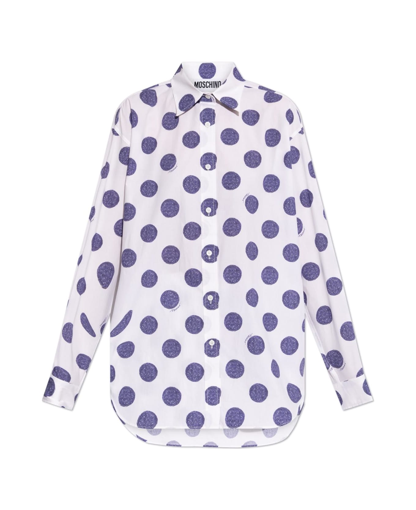 Moschino Polka Dot Patterned Shirt