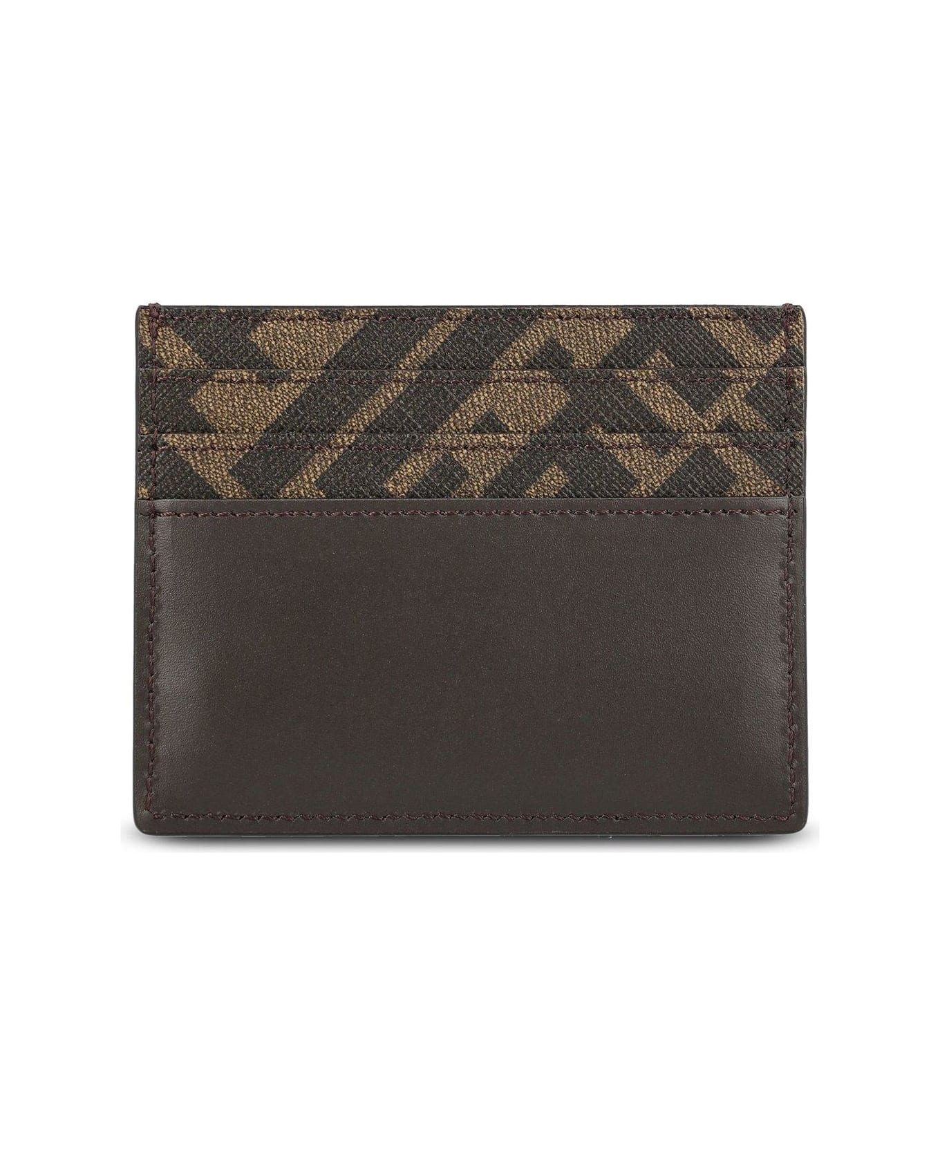 Fendi Card Holder - Brown