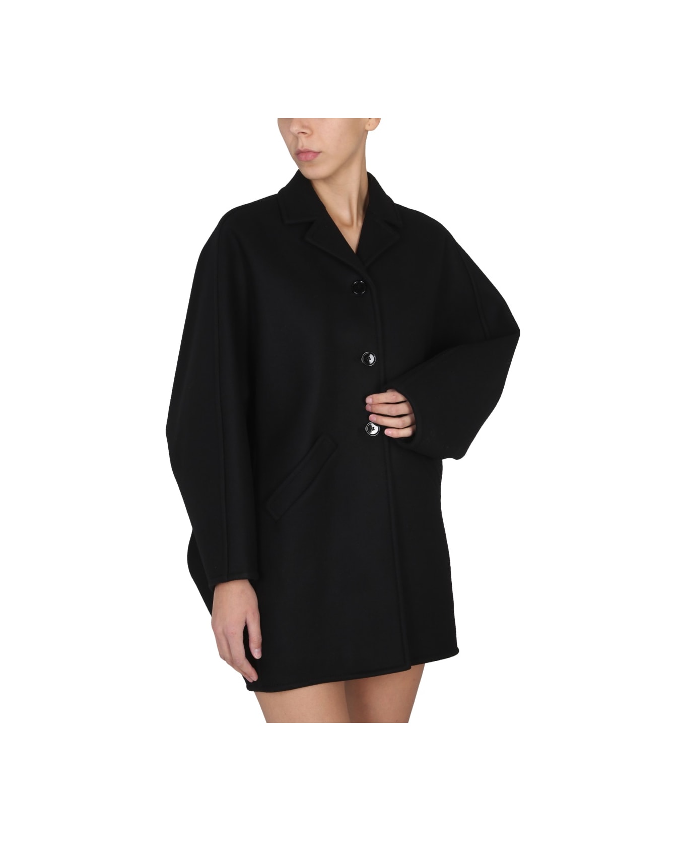 Courrèges Short Coat - BLACK コート