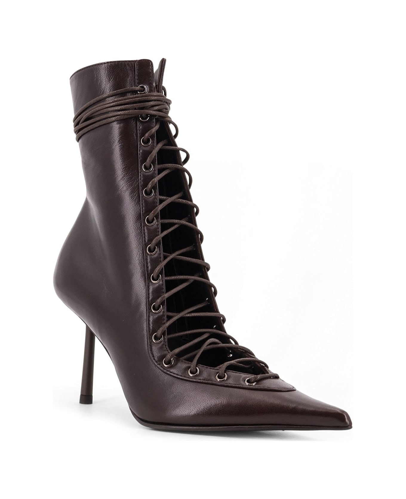 Le Silla Colette Leather Ankle Boots - Sacher