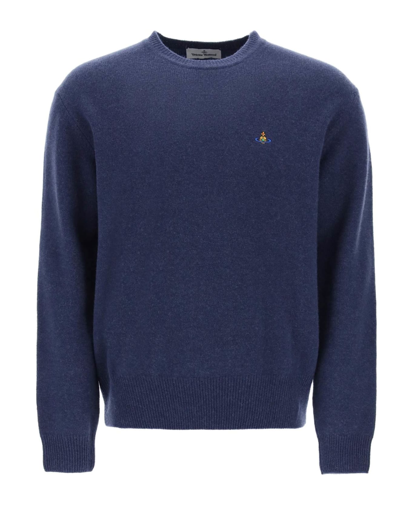 Vivienne Westwood Alex Merino Wool Sweater - DENIM (Blue) ニットウェア