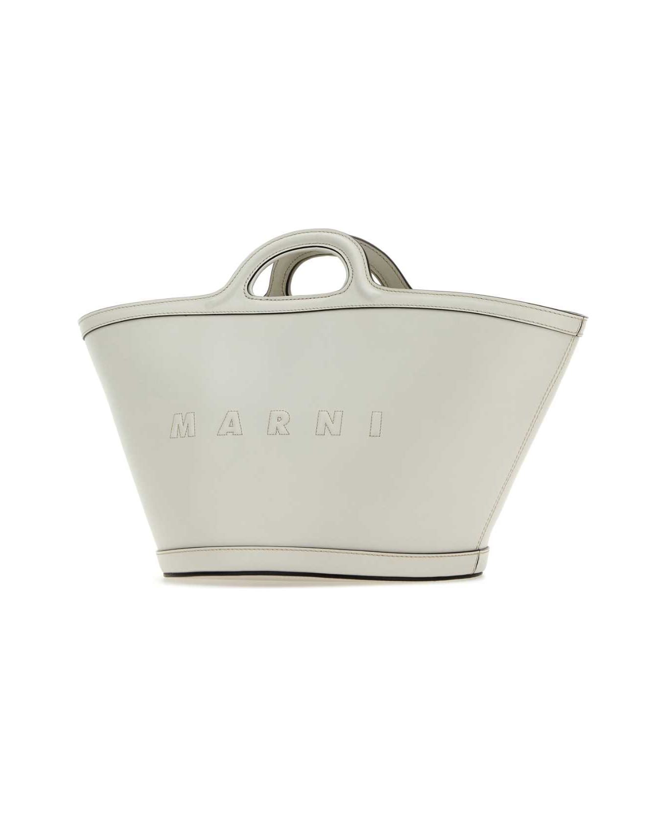 Marni White Leather Small Tropicalia Handbag - 00W05 トートバッグ