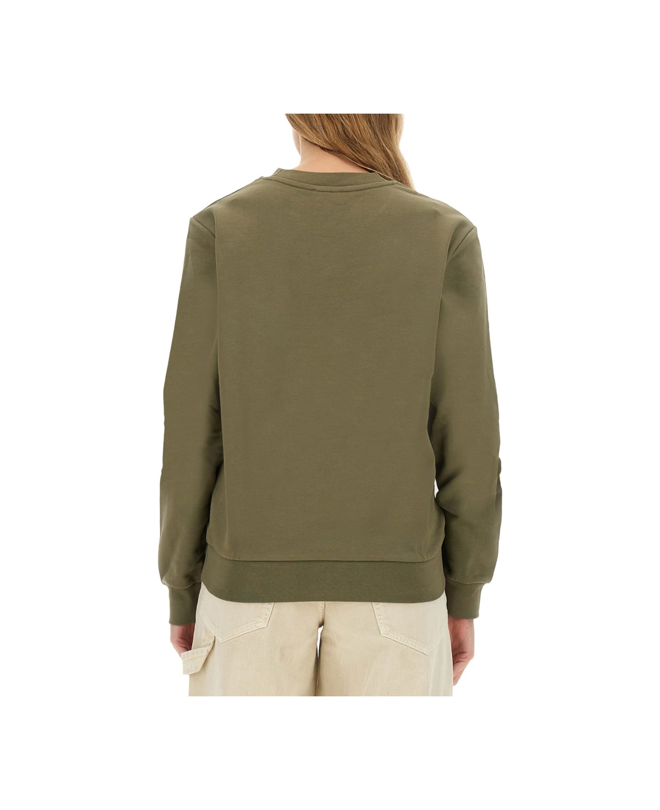 A.P.C. Sweatshirt With Logo - BROWN