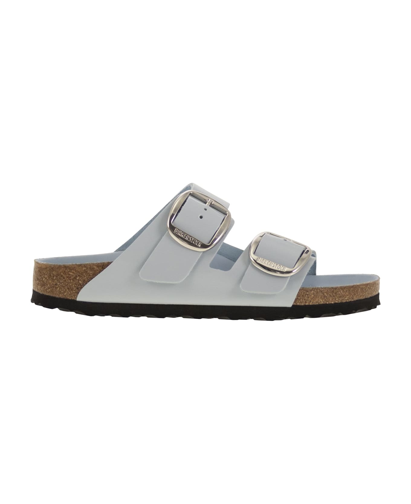 Birkenstock Arizona Big Buckle Shine Blue - Light Blue
