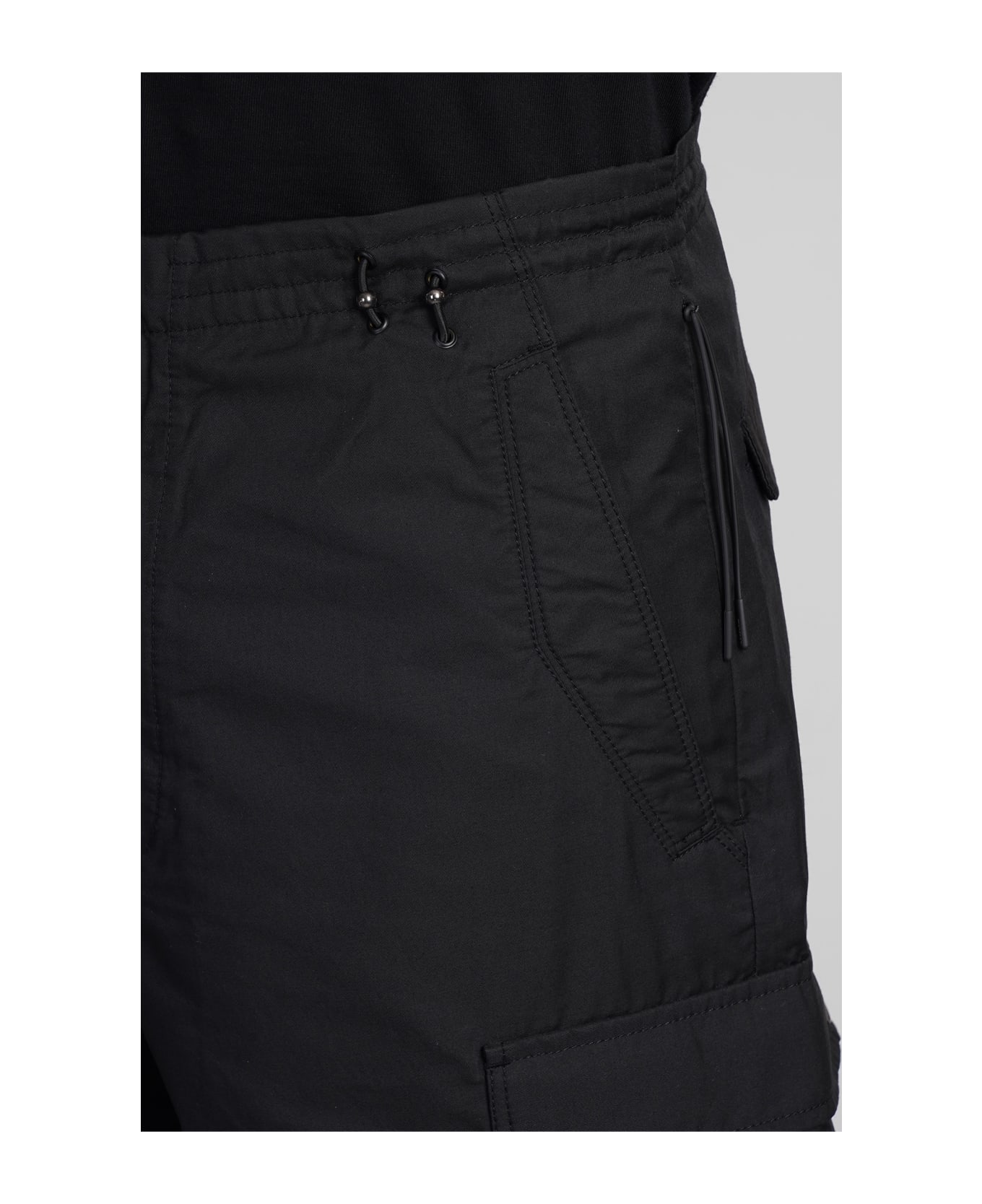 Maharishi Shorts In Black Cotton - black
