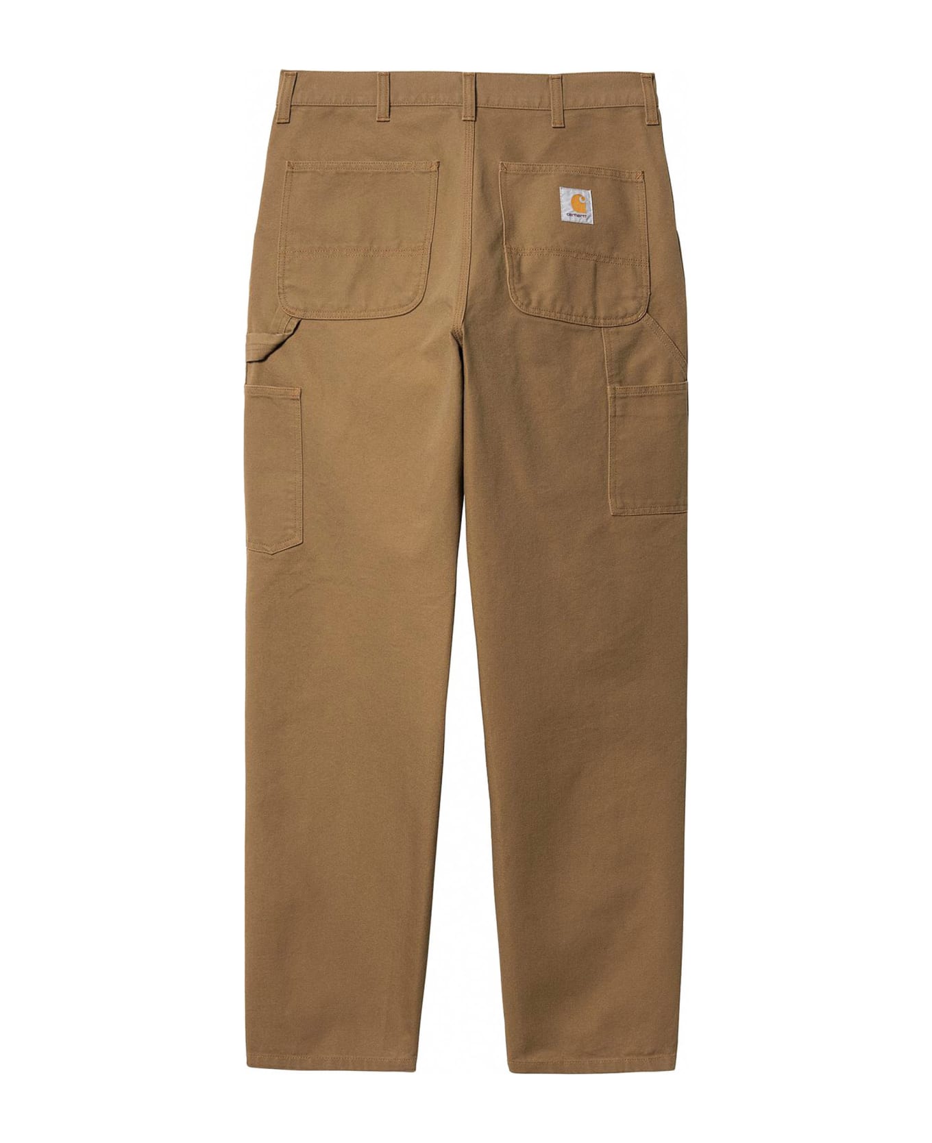 Carhartt Brown Organic Cotton Jeans - Marrone ボトムス