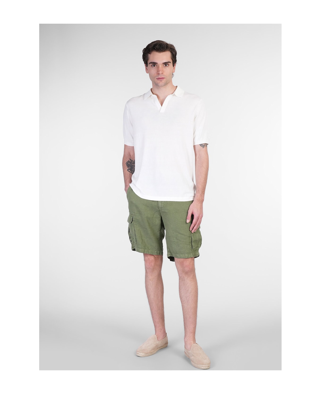 MC2 Saint Barth Solan Polo In White Cotton - white