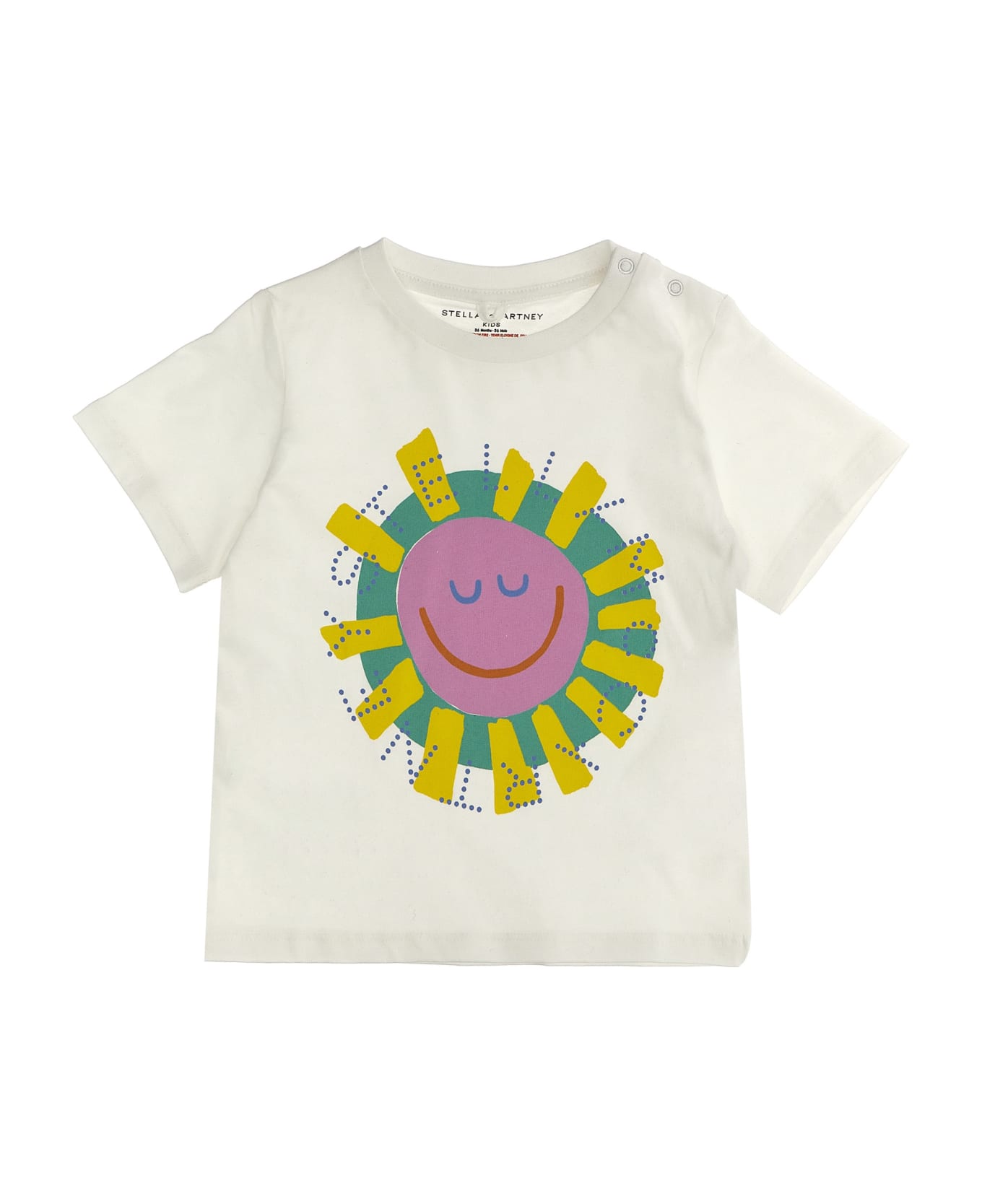 Stella McCartney Printed T-shirt - Bianco Tシャツ＆ポロシャツ