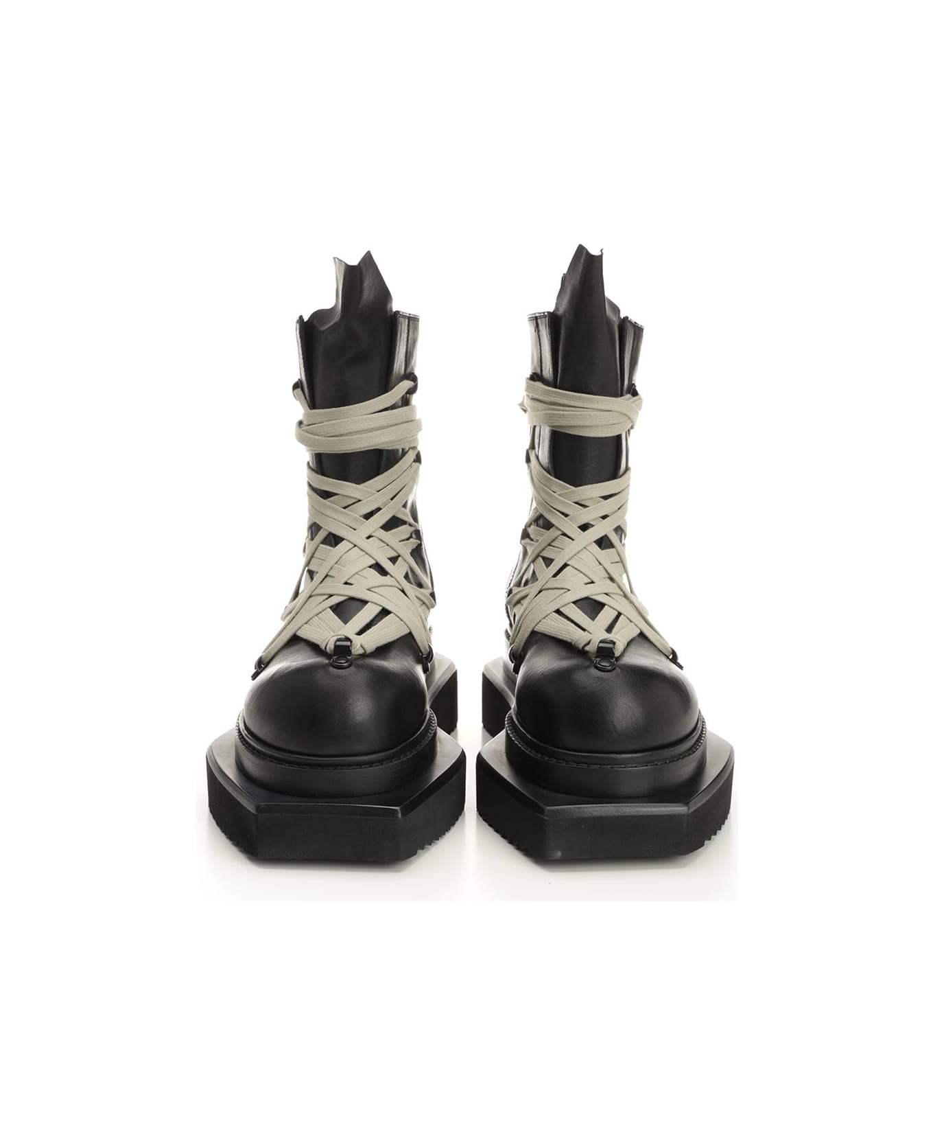 Rick Owens Turbo Cyclops 70mm Boots - BLACK ブーツ