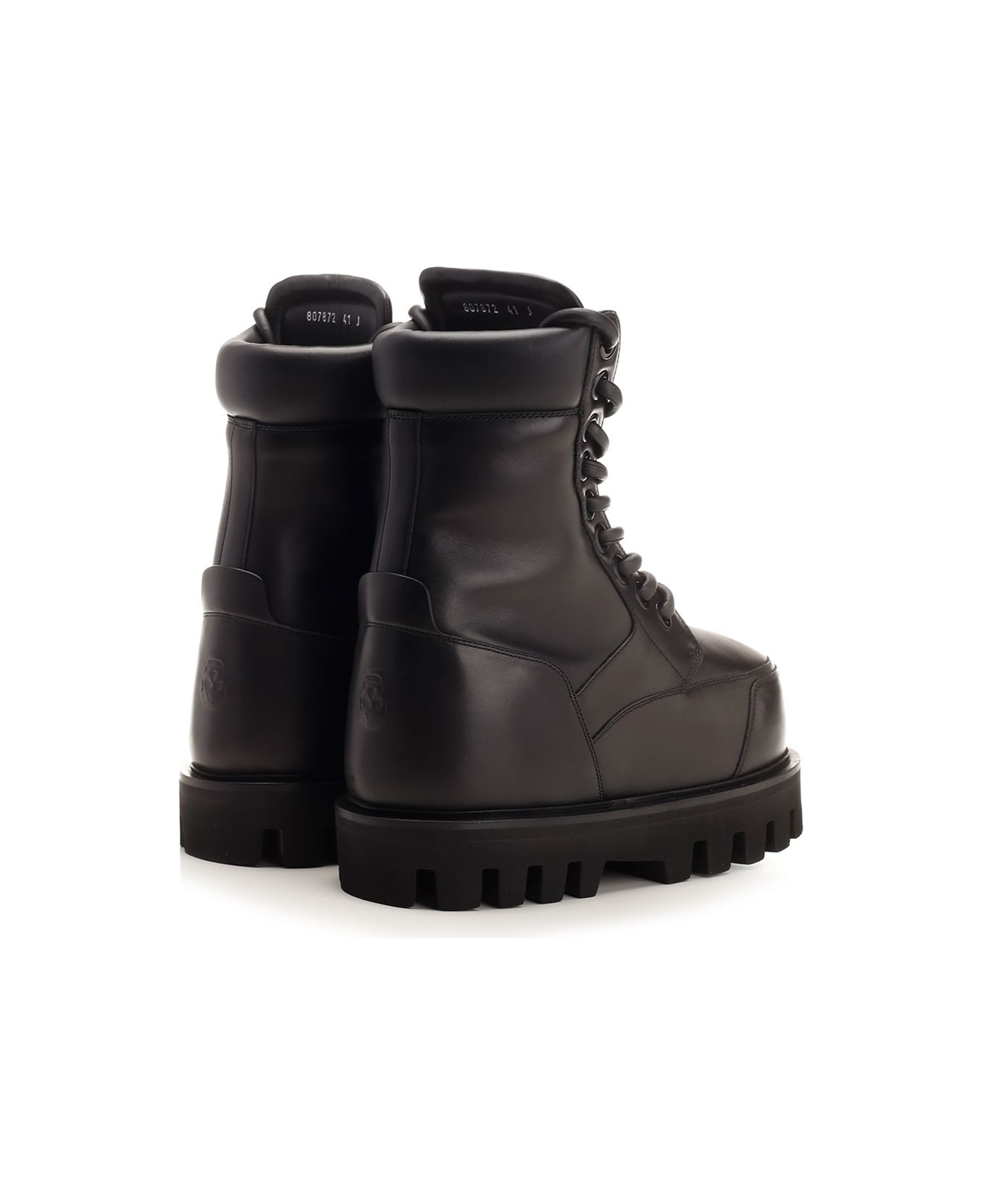 Alexander McQueen Parachute Ankle Boots - Black