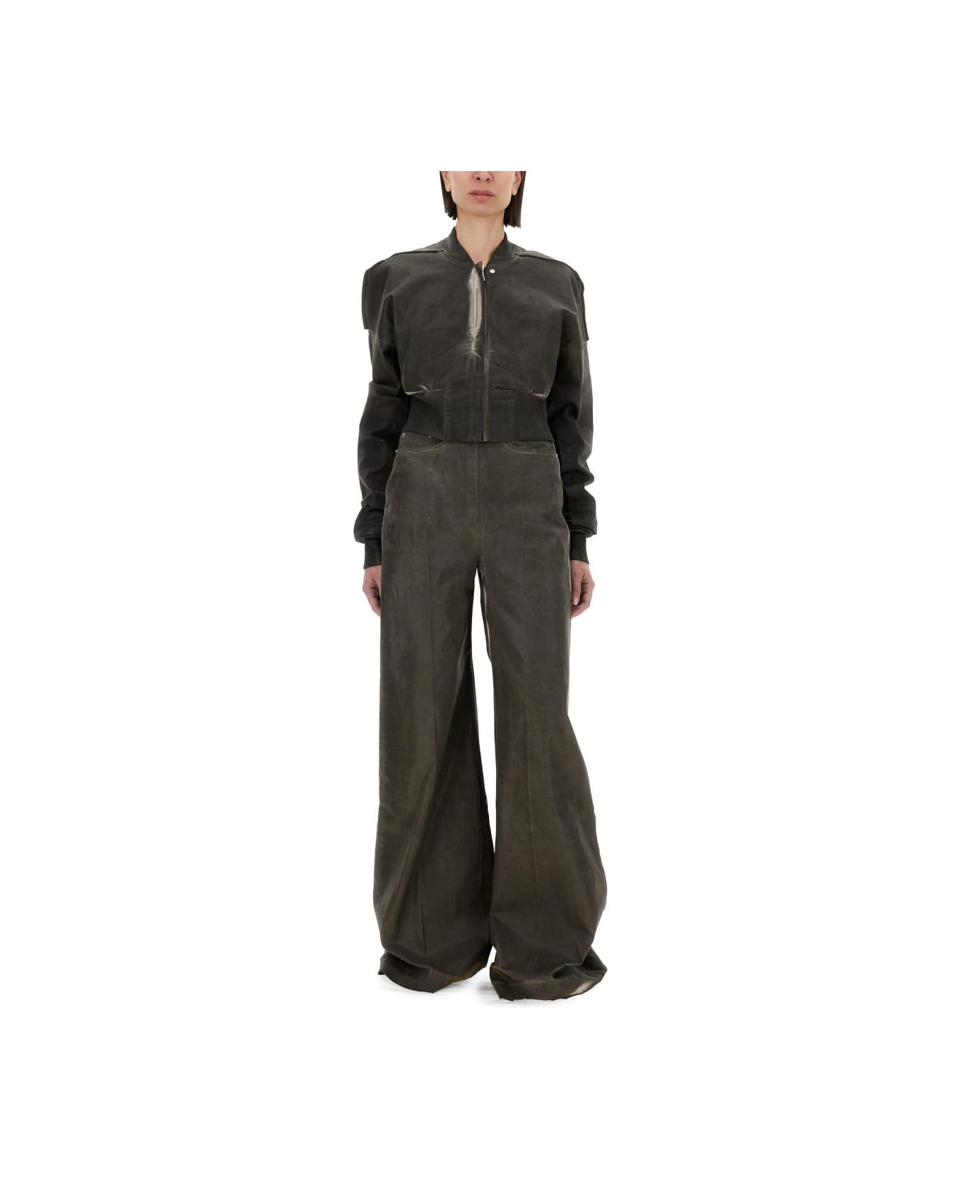 DRKSHDW "dirt Cooper" Denim Pants - GREY