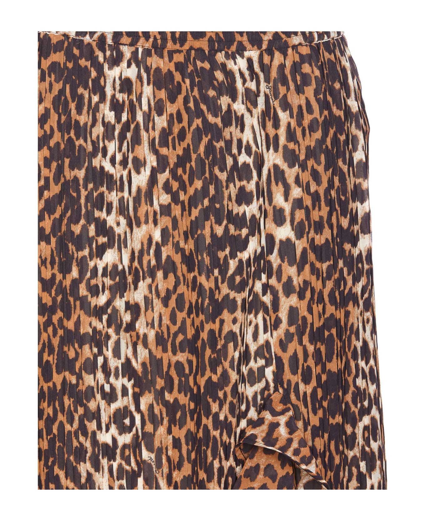 Ganni Animalier Skirt - Beige スカート