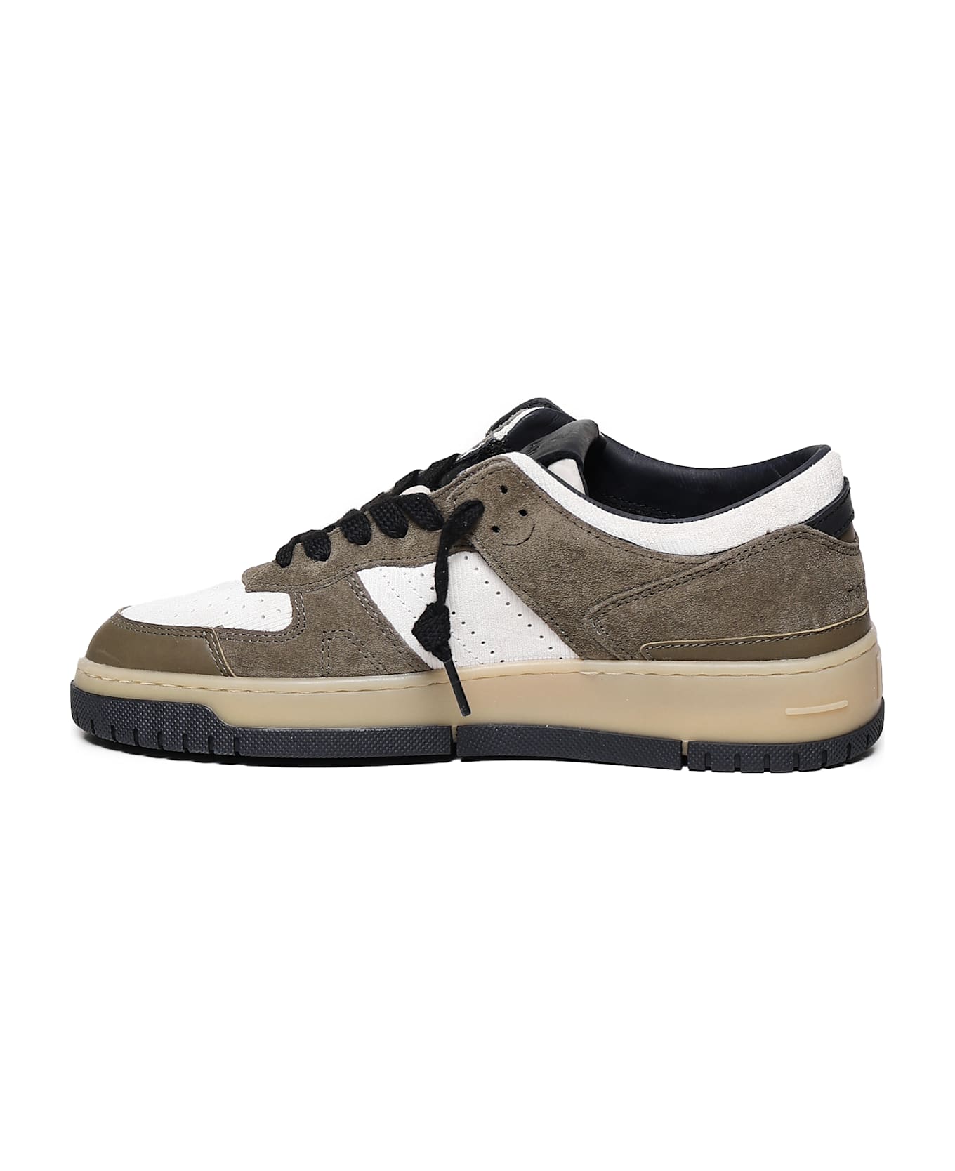 D.A.T.E. Sneakers Torneo Striped - ARMY