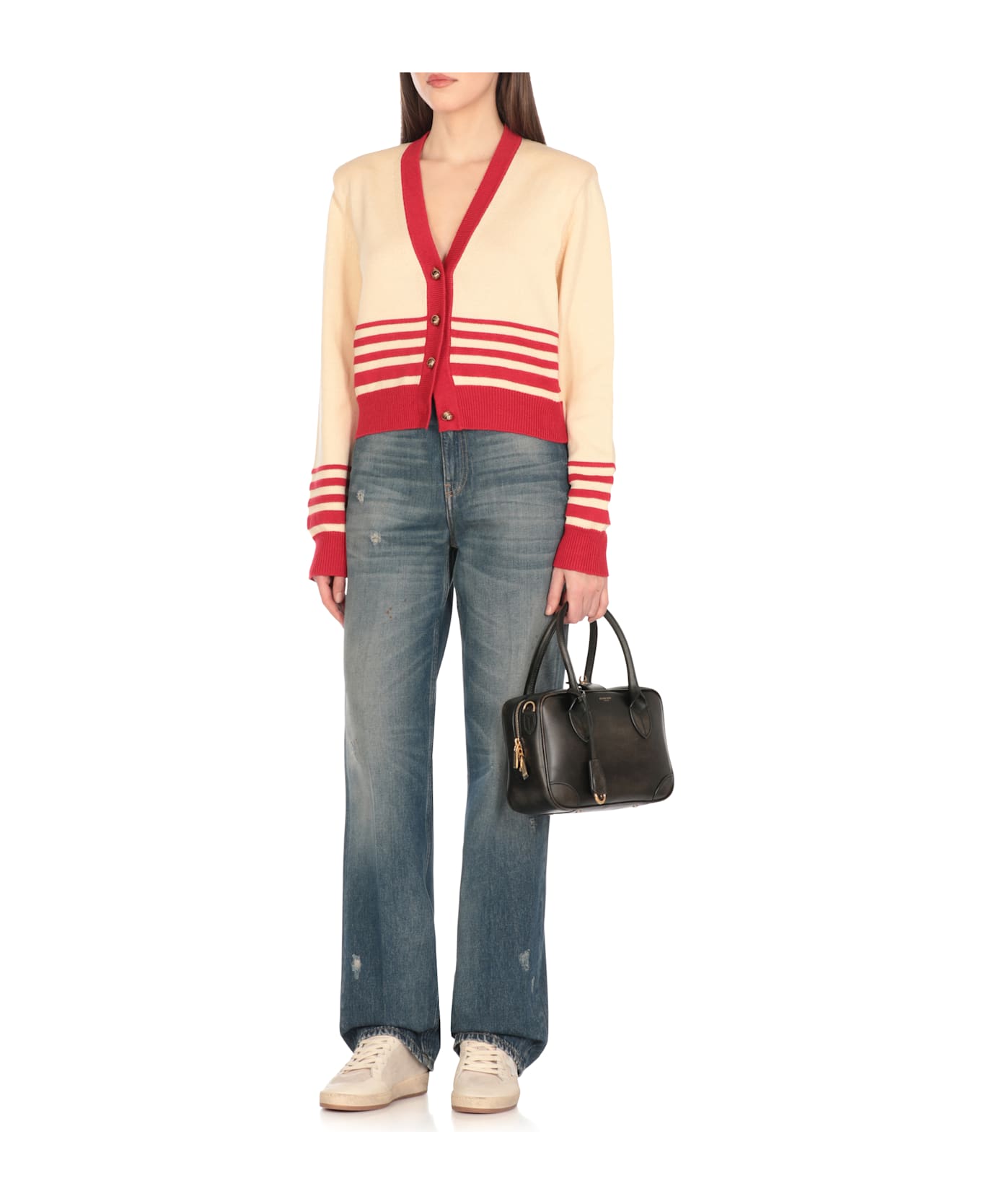 Golden Goose Nico Cardigan - Beige