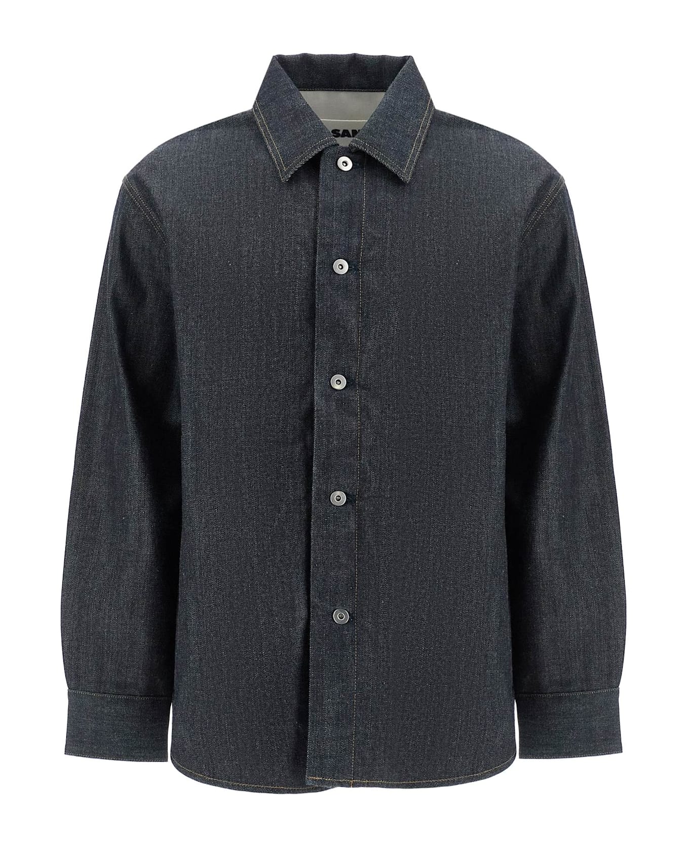 Jil Sander Denim Overshirt - DARK BLUE (Blue)