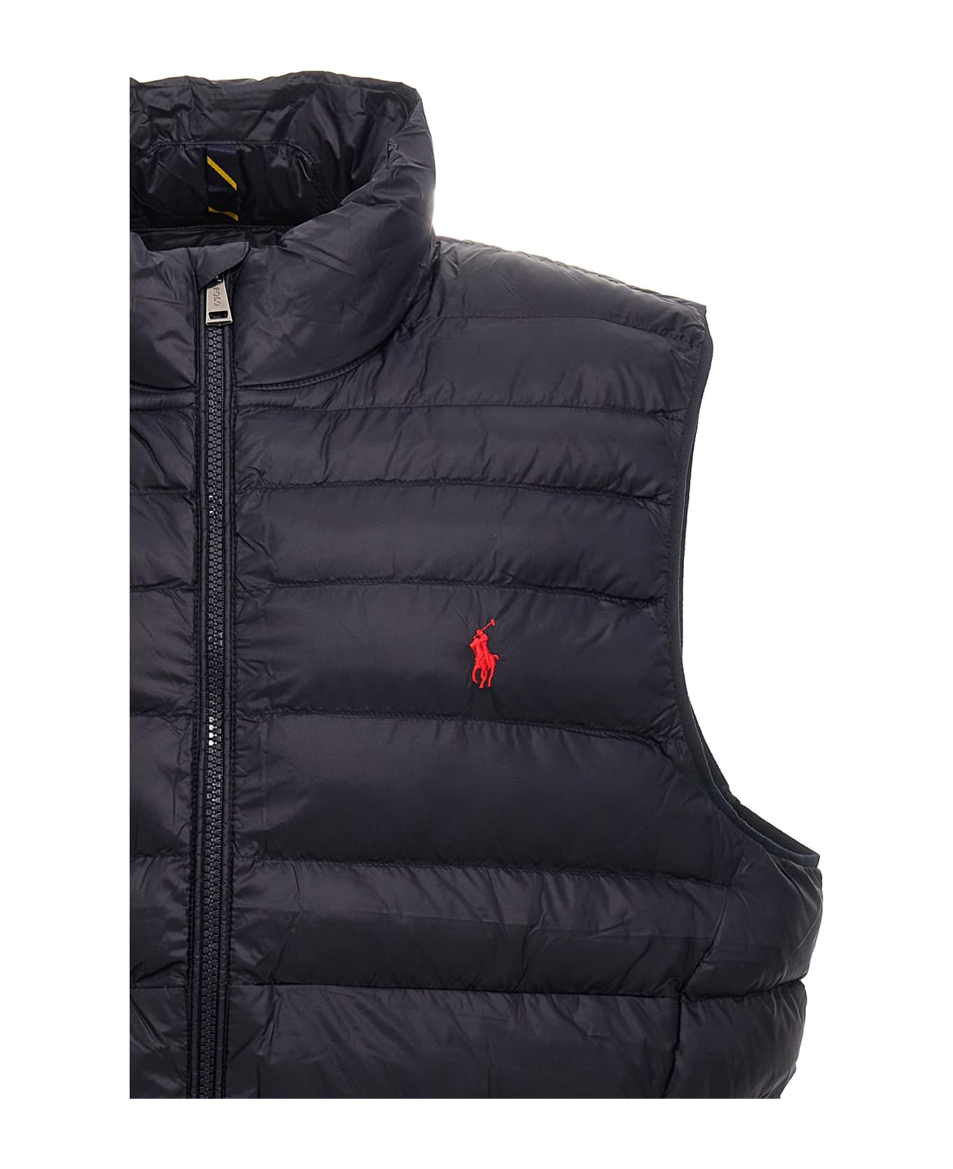 Ralph Lauren Logo Embroidery Vest - COLLECTION NAVY
