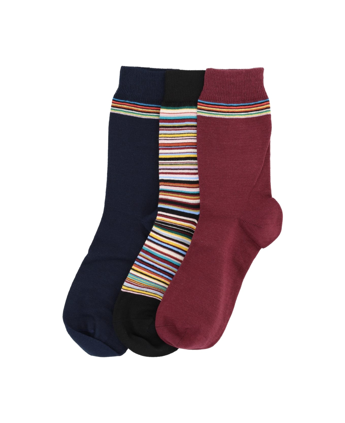 Paul Smith Tripack Socks - MULTICOLOUR