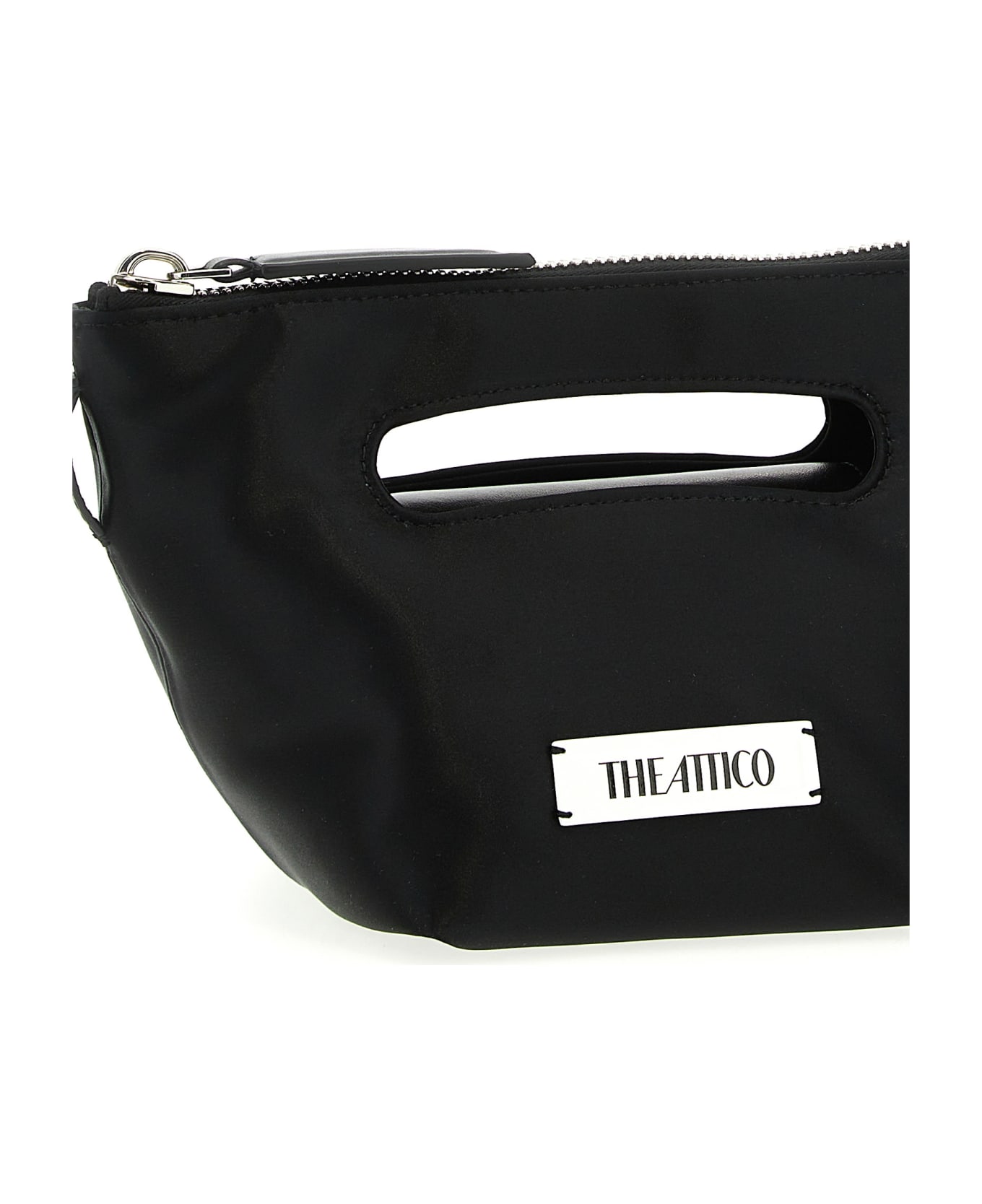 The Attico 'via Dei Giardini 15' Handbag - Black  