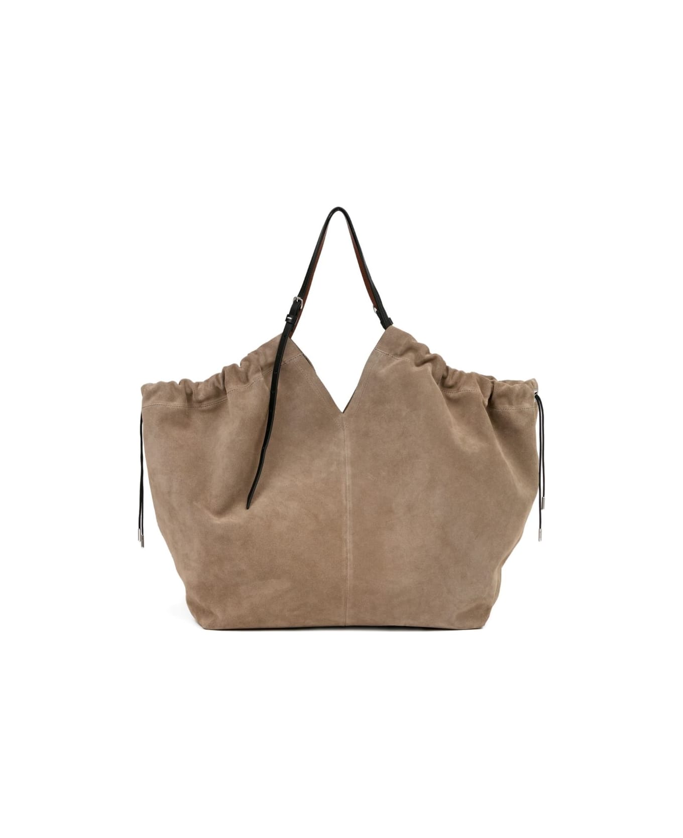 Maison Margiela Belt Bag Leather Tote - Beige