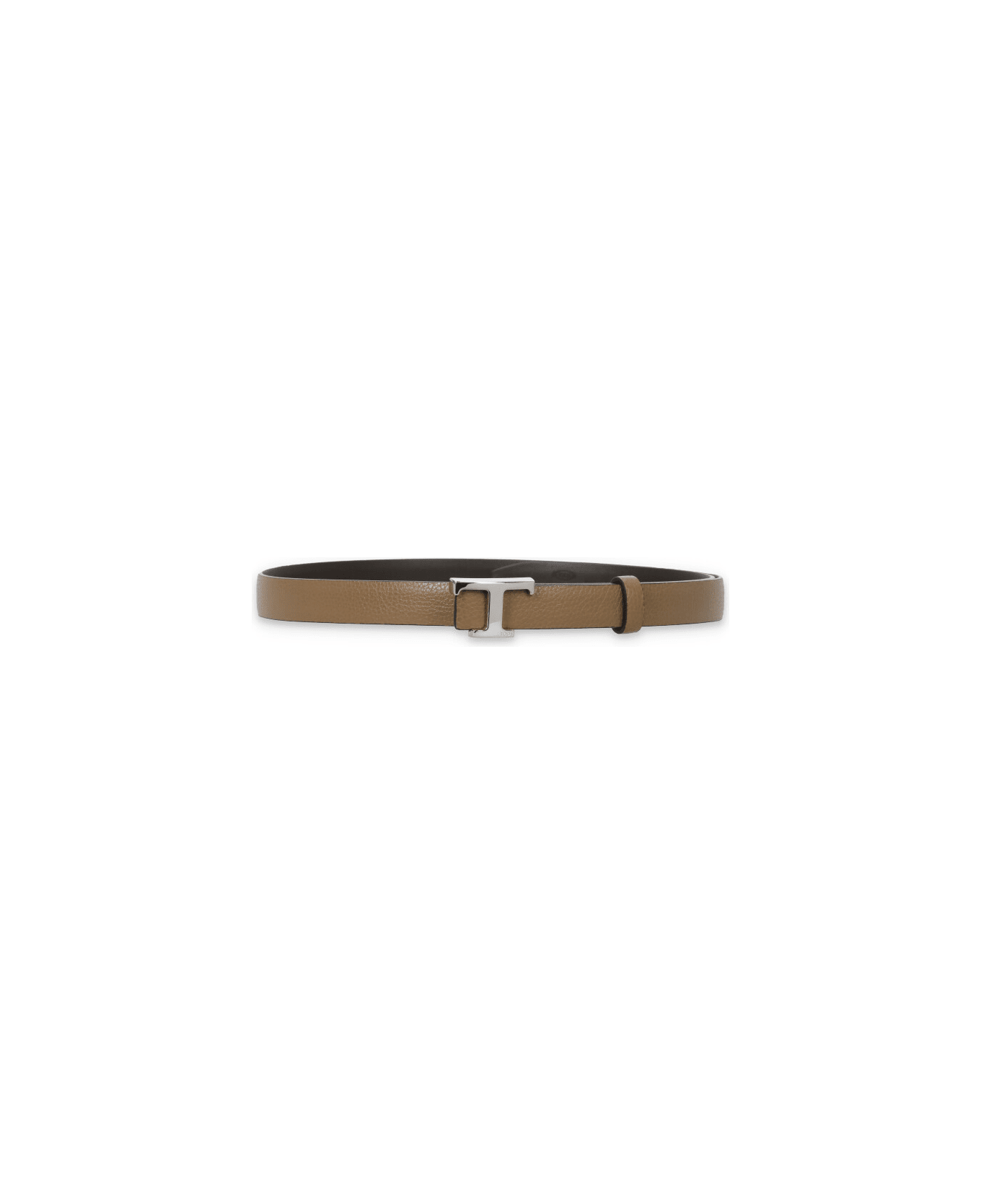Tod
s Reversible T Timeless Leather Belt - Brown