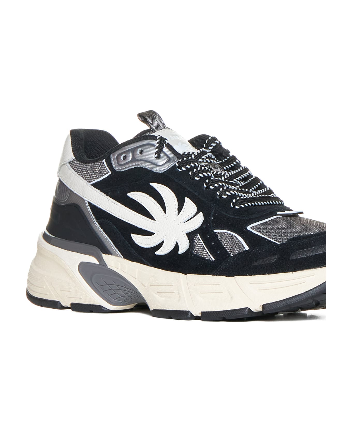 Palm Angels The Palm Runner Sneakers - Black Grey