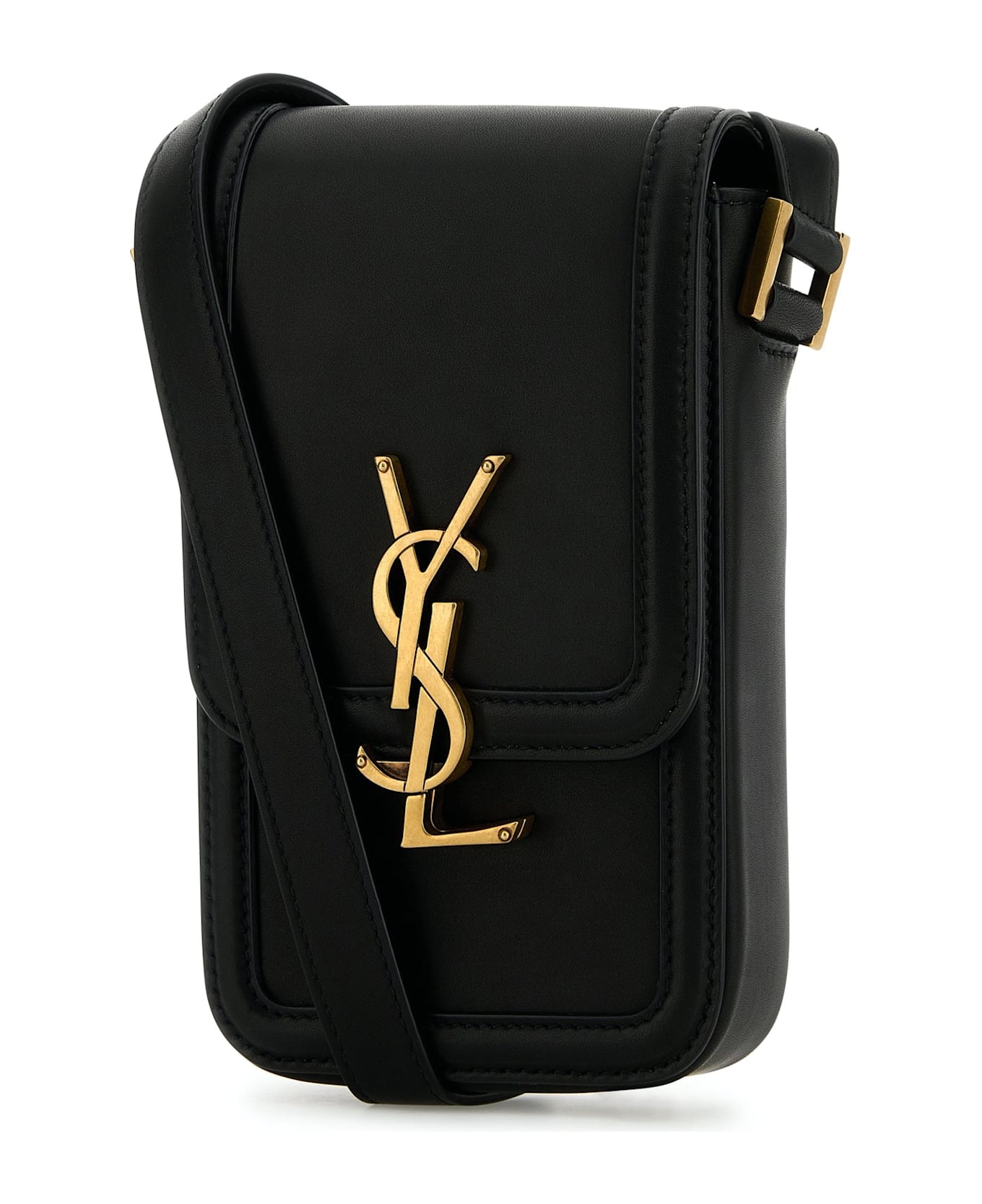 Saint Laurent Ysl Solferino P Case - NERO