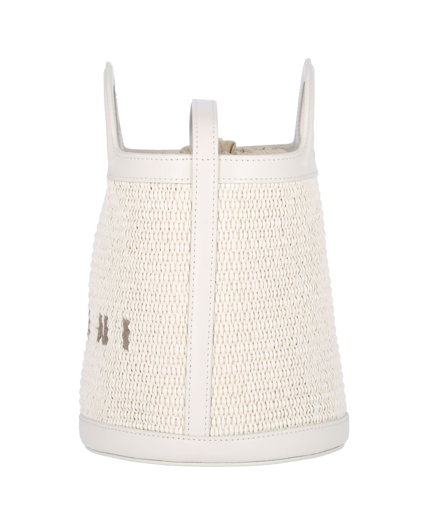 Marni Small Bucket Bag 
tropicalia
 - White