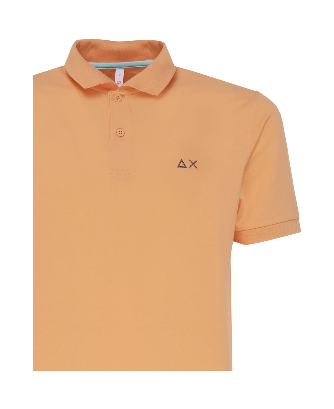 Sun 68 Polo T-shirt In Cotton - Arancio