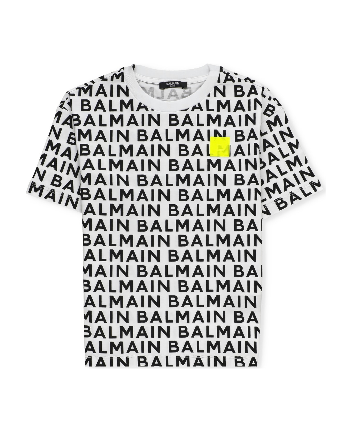 Balmain Logoed T-shirt - Bianco