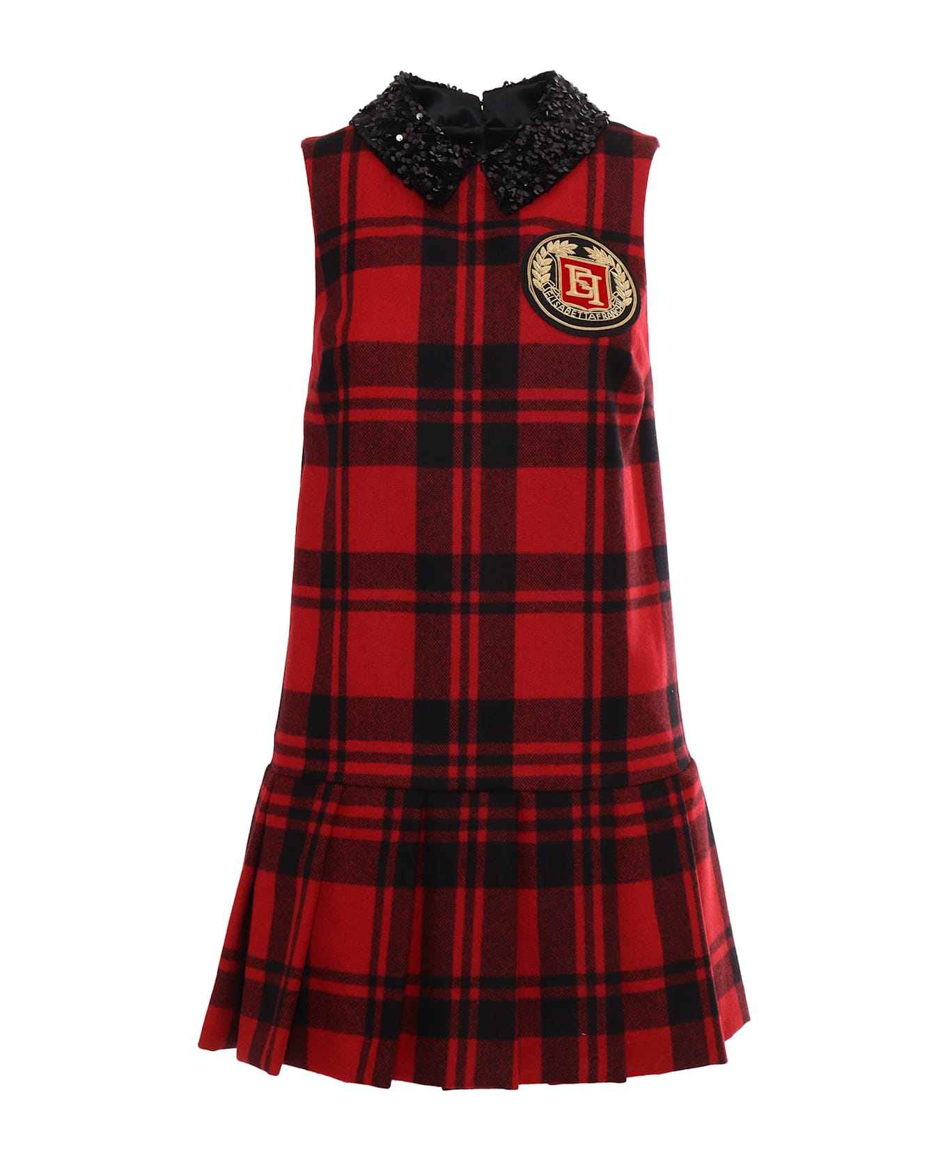 Elisabetta Franchi Midi Dress - RED