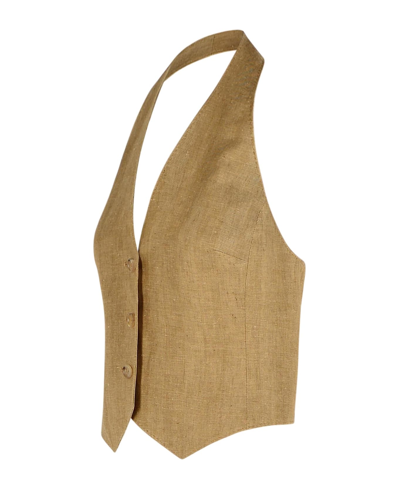 Max Mara Sauro Vest - Brown