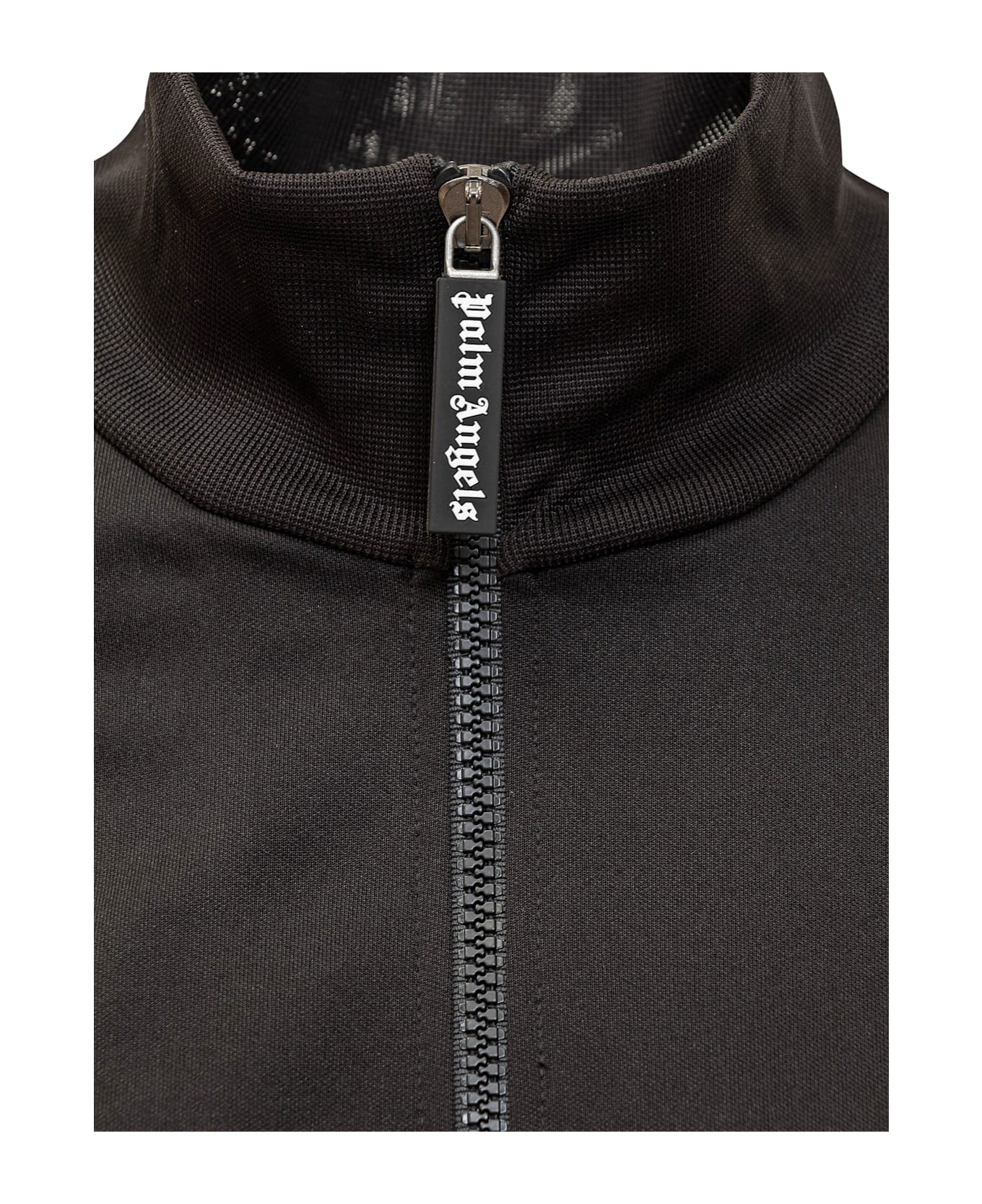 Palm Angels Sweatshirt With Logo - Black