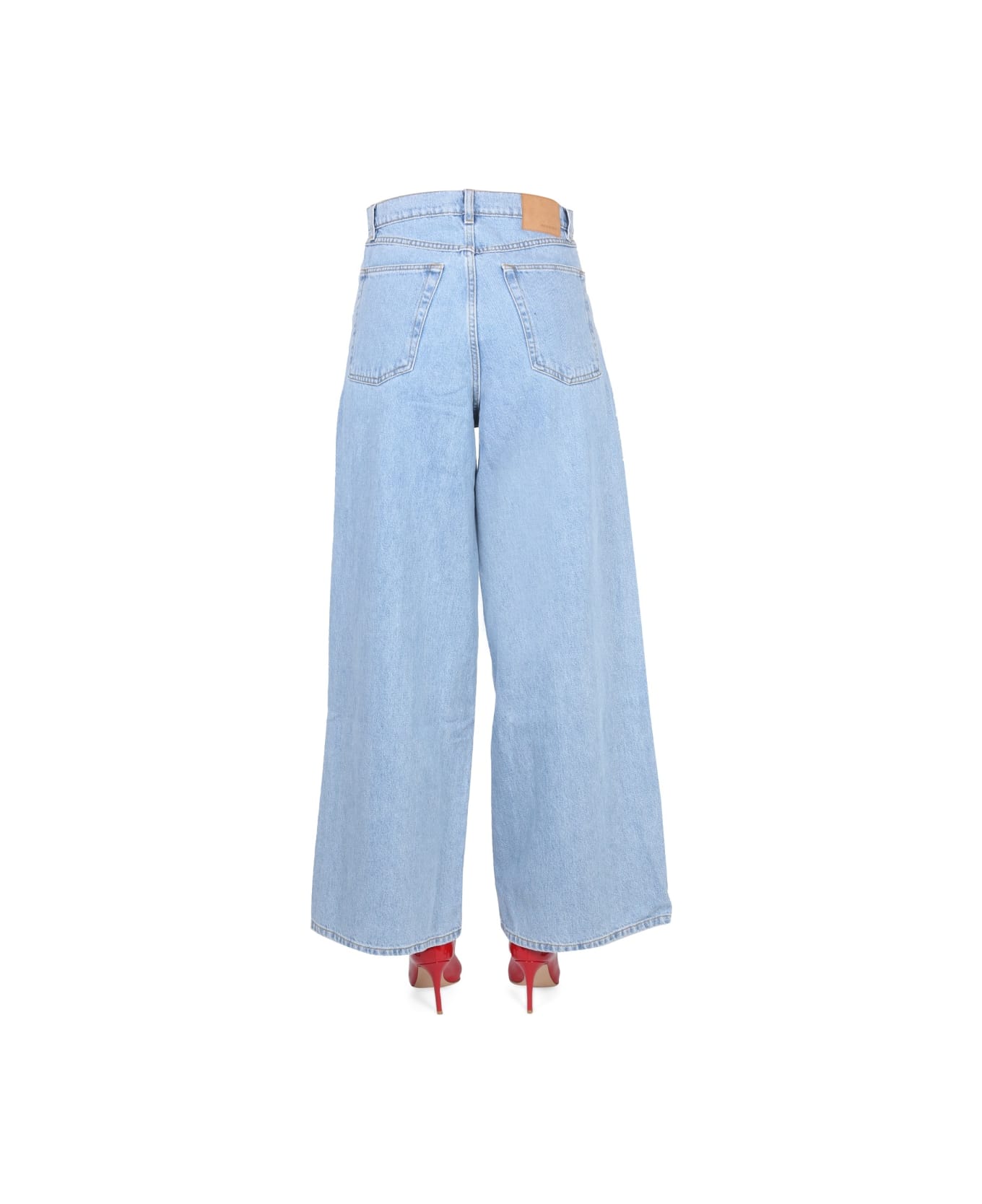 Magda Butrym Jeans Wide Leg - BLUE