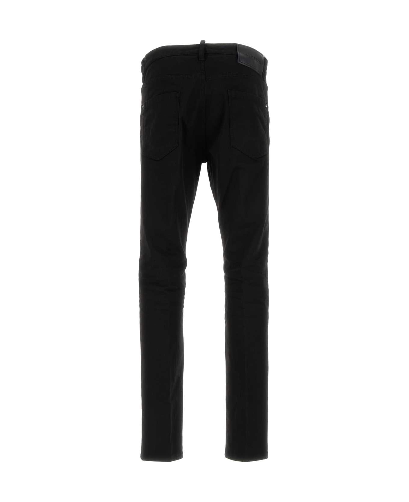 Dsquared2 Black Stretch Denim Cool Guy Jeans - Black