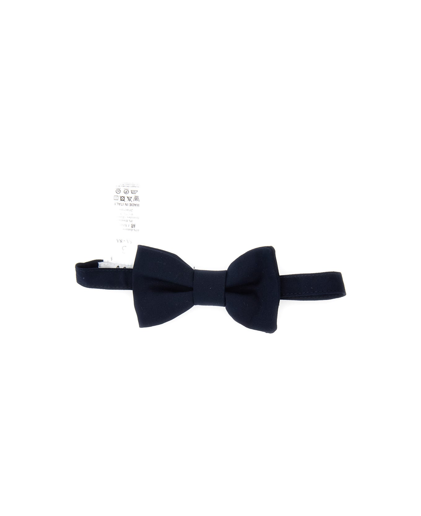 Il Gufo Blue Bow Tie Pre-knotted In Cotton Boy - Blu アクセサリー＆ギフト