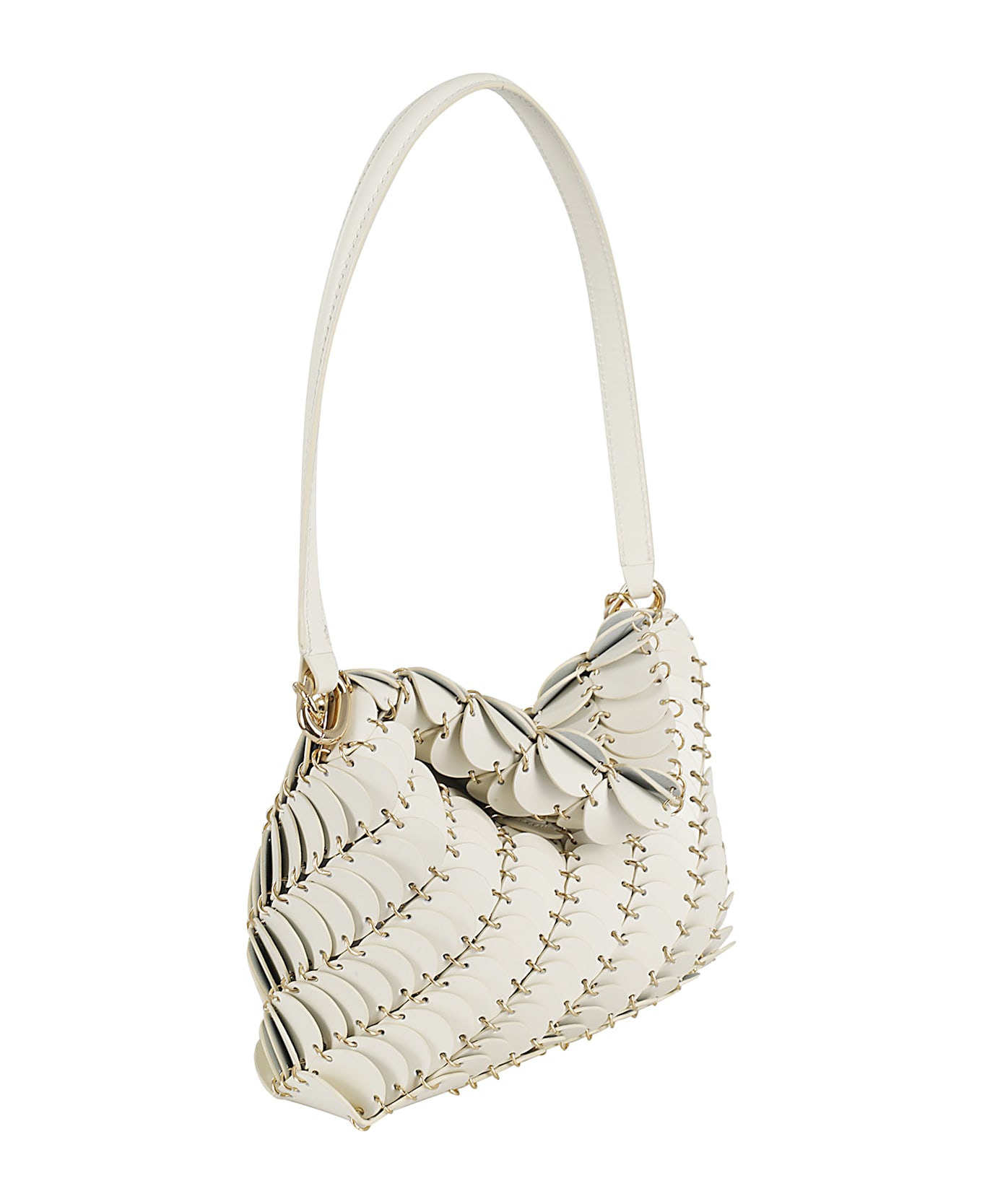 Paco Rabanne Sac A Main - Cream Gold