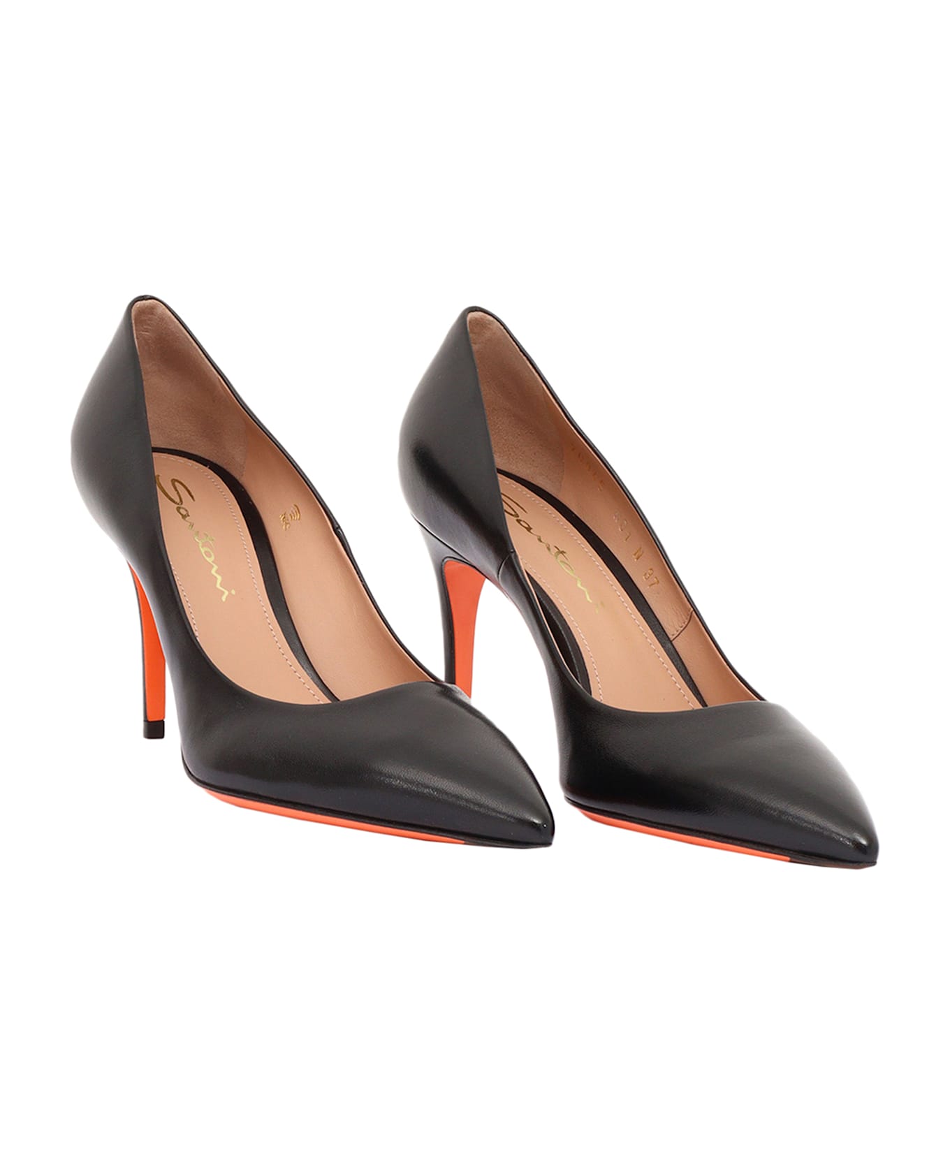 Santoni M/w - Formal,w - High Pump,basic - BLACK