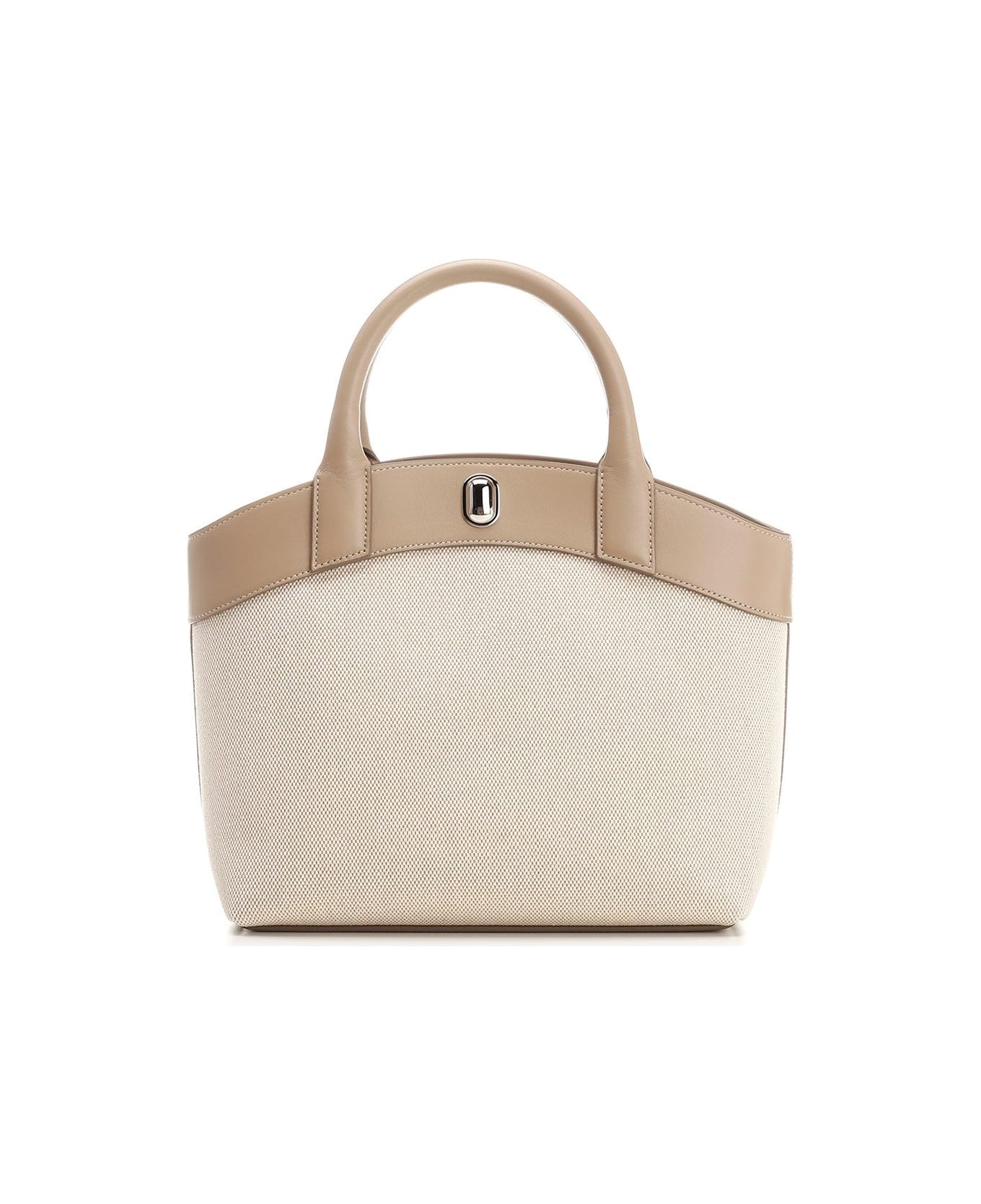 Savette Small "tondo" Tote Bag - Beige