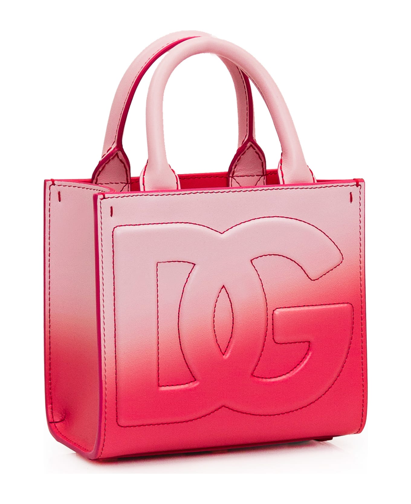 Dolce & Gabbana Shopping Bag - DG DEGRADE ROSA