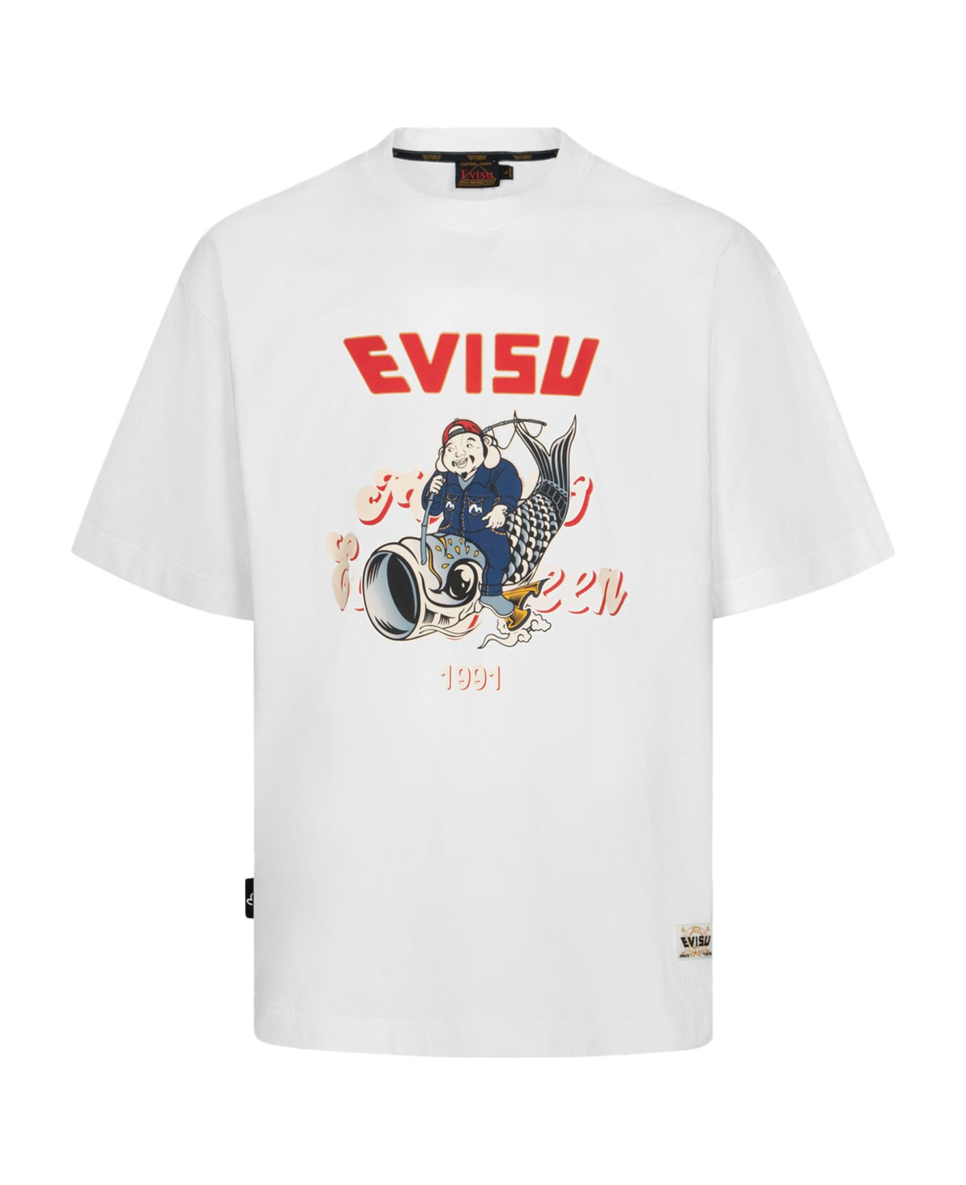 Evisu T-shirts And Polos White - White