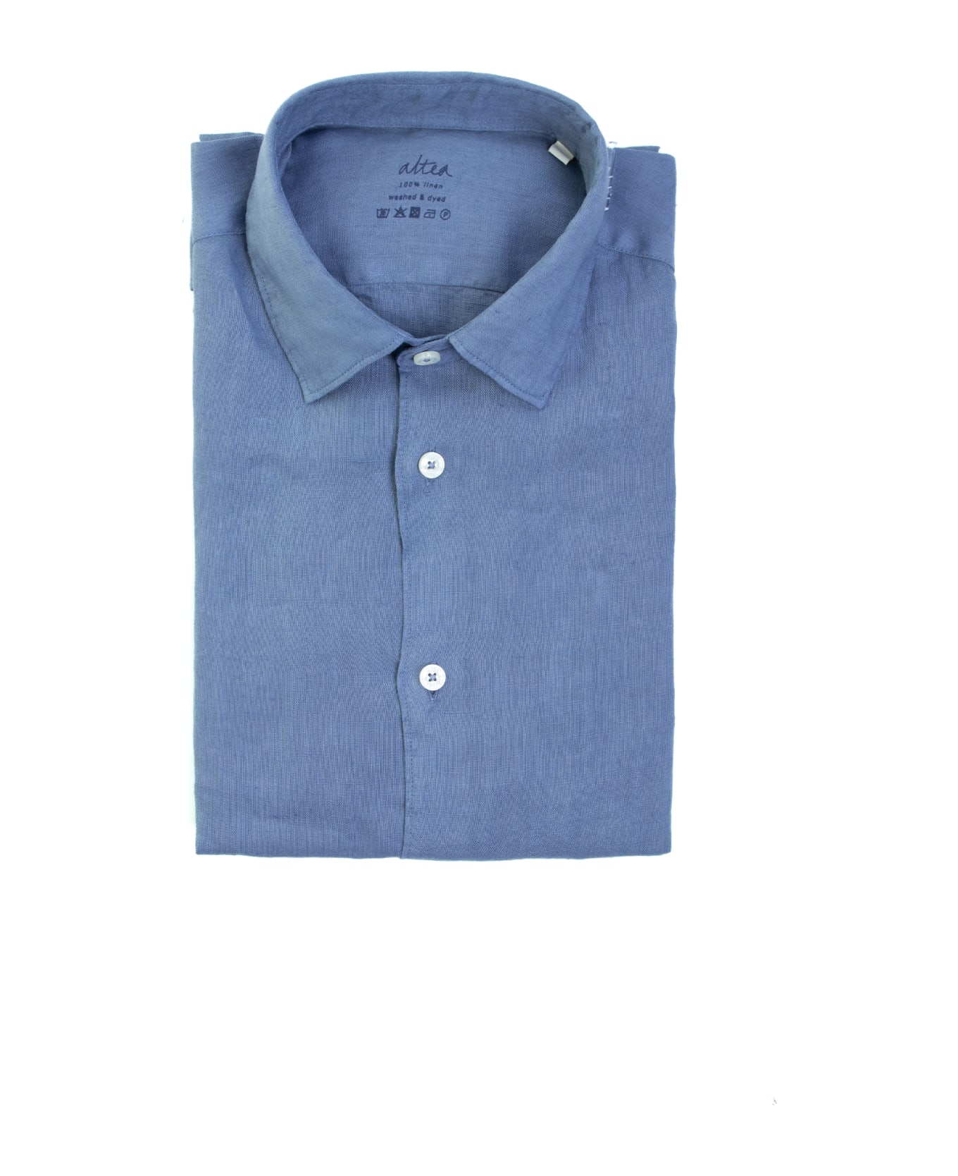 Altea Slim Fit Linen Shirt - AVIO