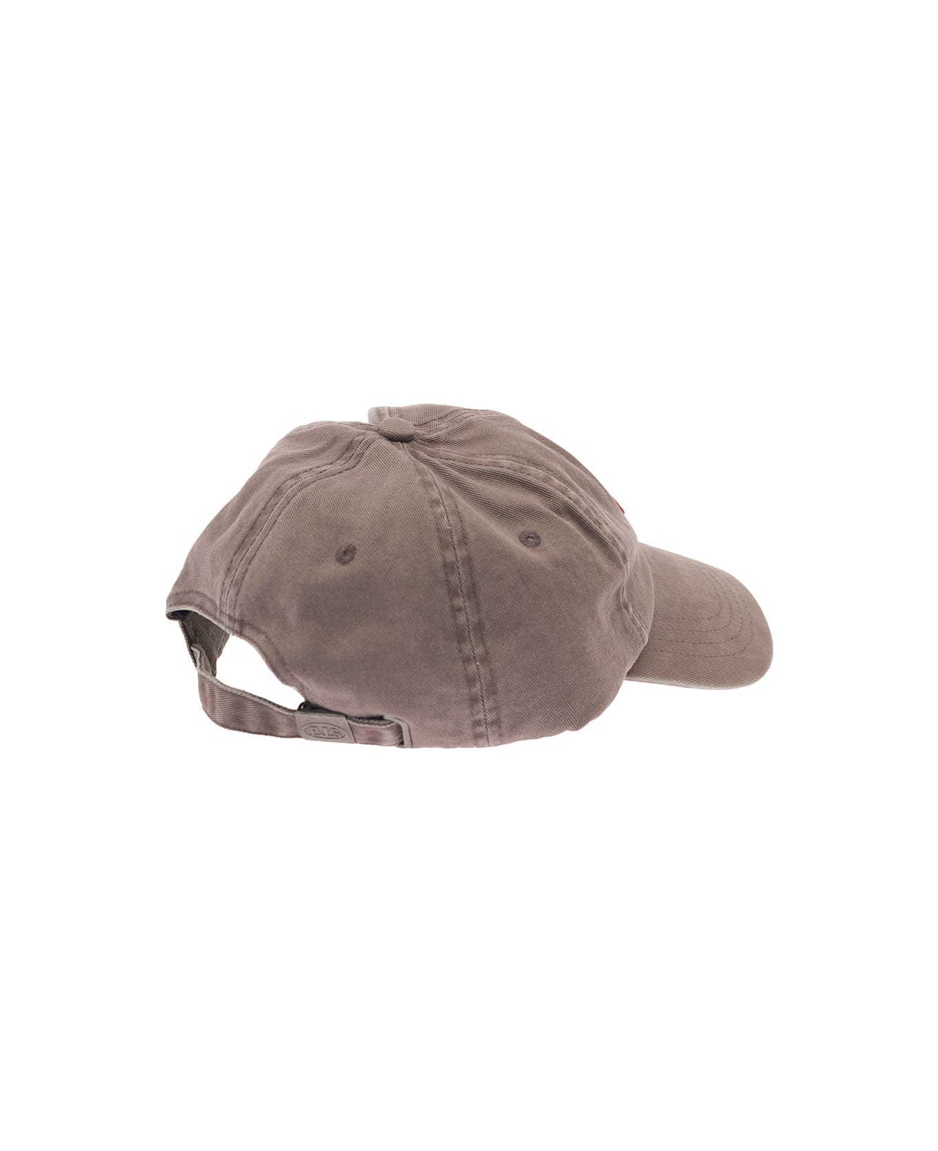 Parajumpers Beige Baseball Cap With Logo Patch In Cotton Man - Beige
