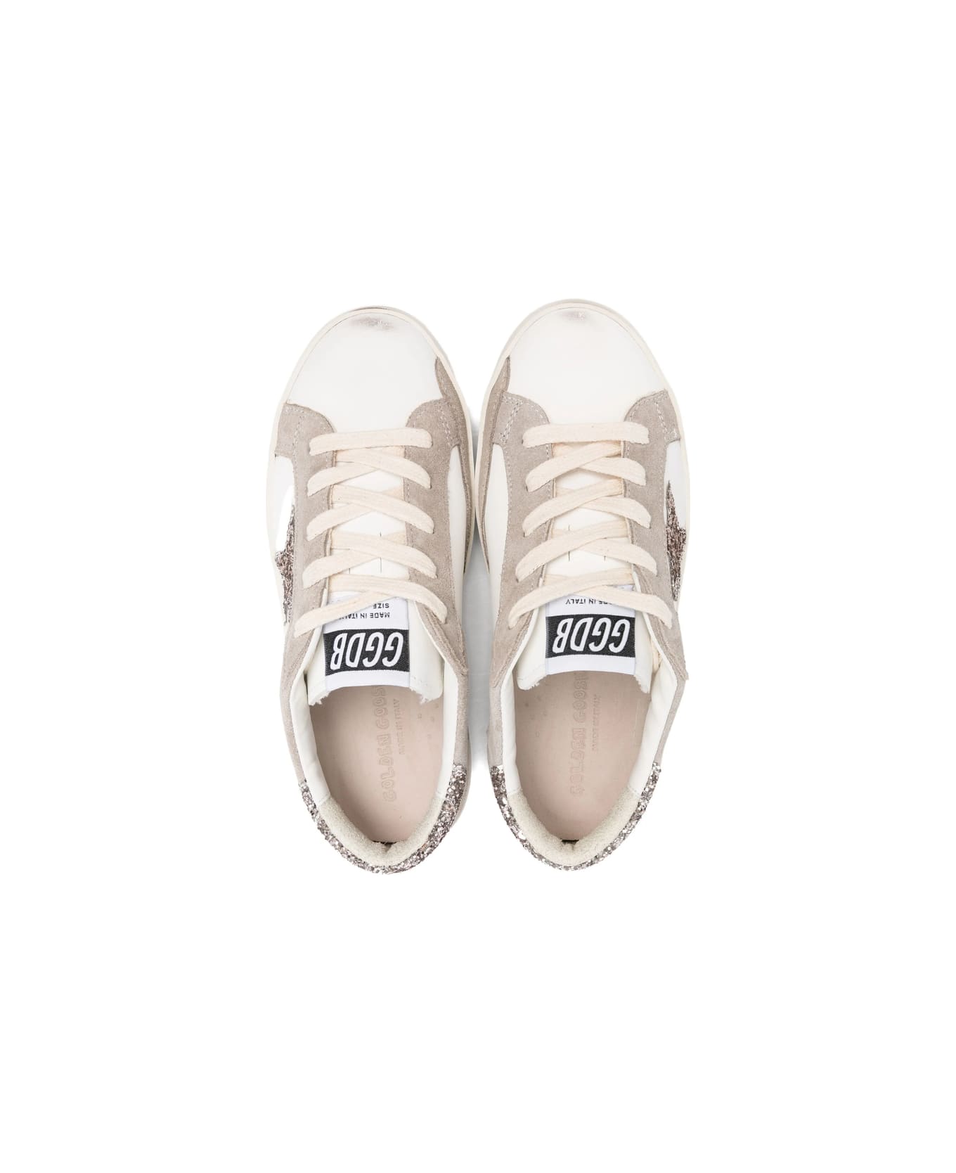 Golden Goose Shoe - WHITE/GREY