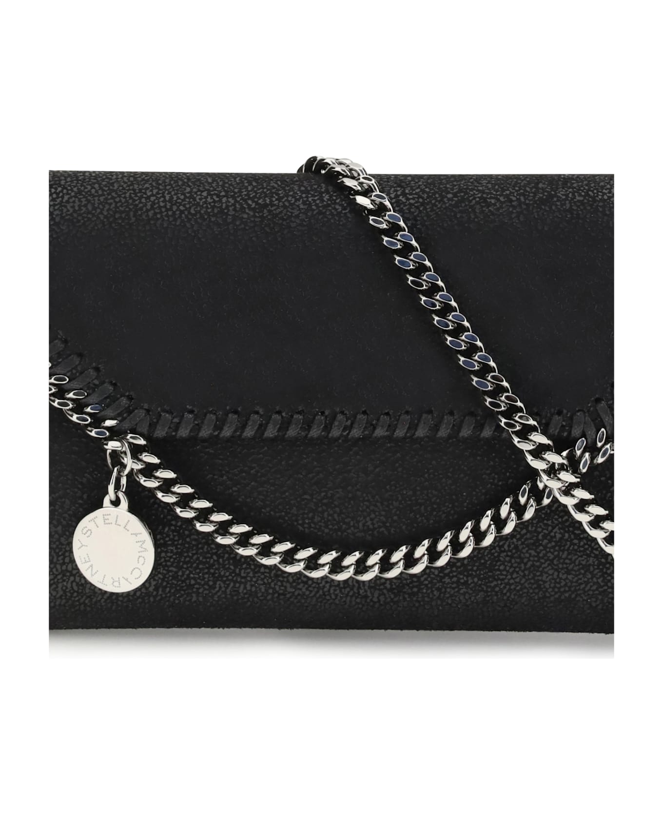 Stella McCartney Falabella Continental Clutch Bag - Black