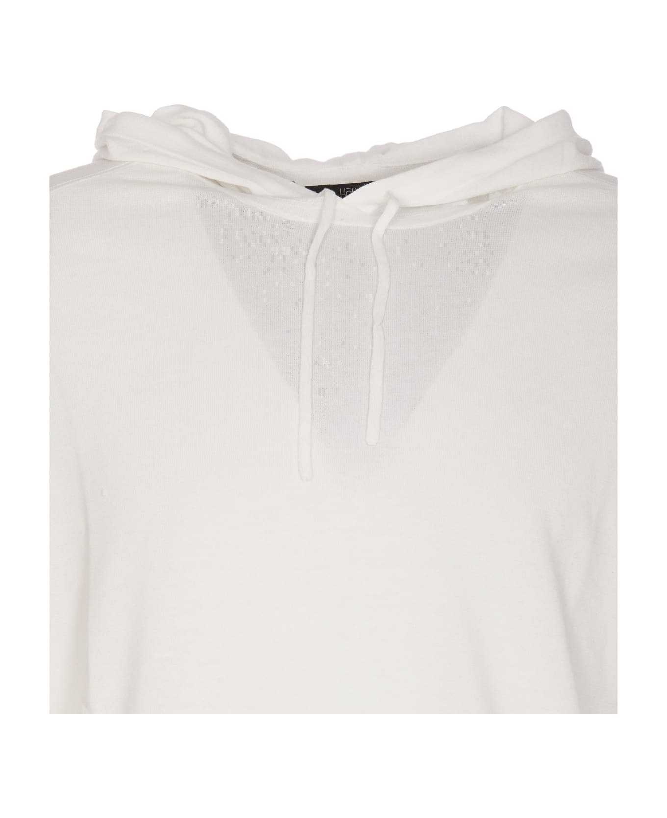 Hosio Cappuccio Hoodie - White