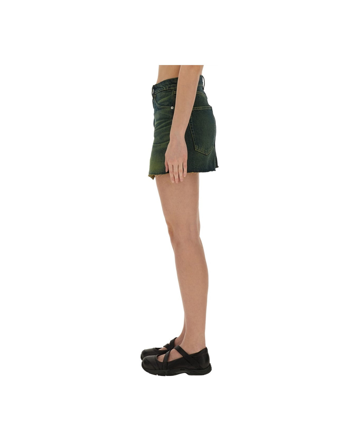 Our Legacy Malibu "cover" Skirt - GREEN