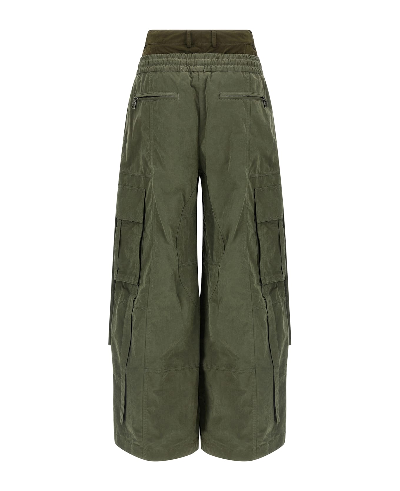 Dolce 
Gabbana Double Layer Cargo Pants - Green