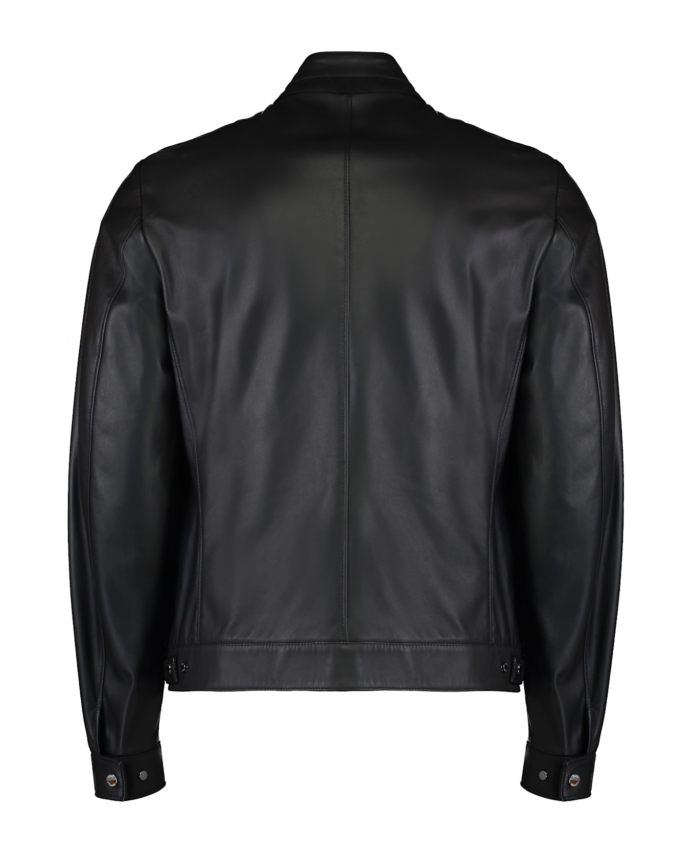 Moorer Vangi Leather Jacket - black